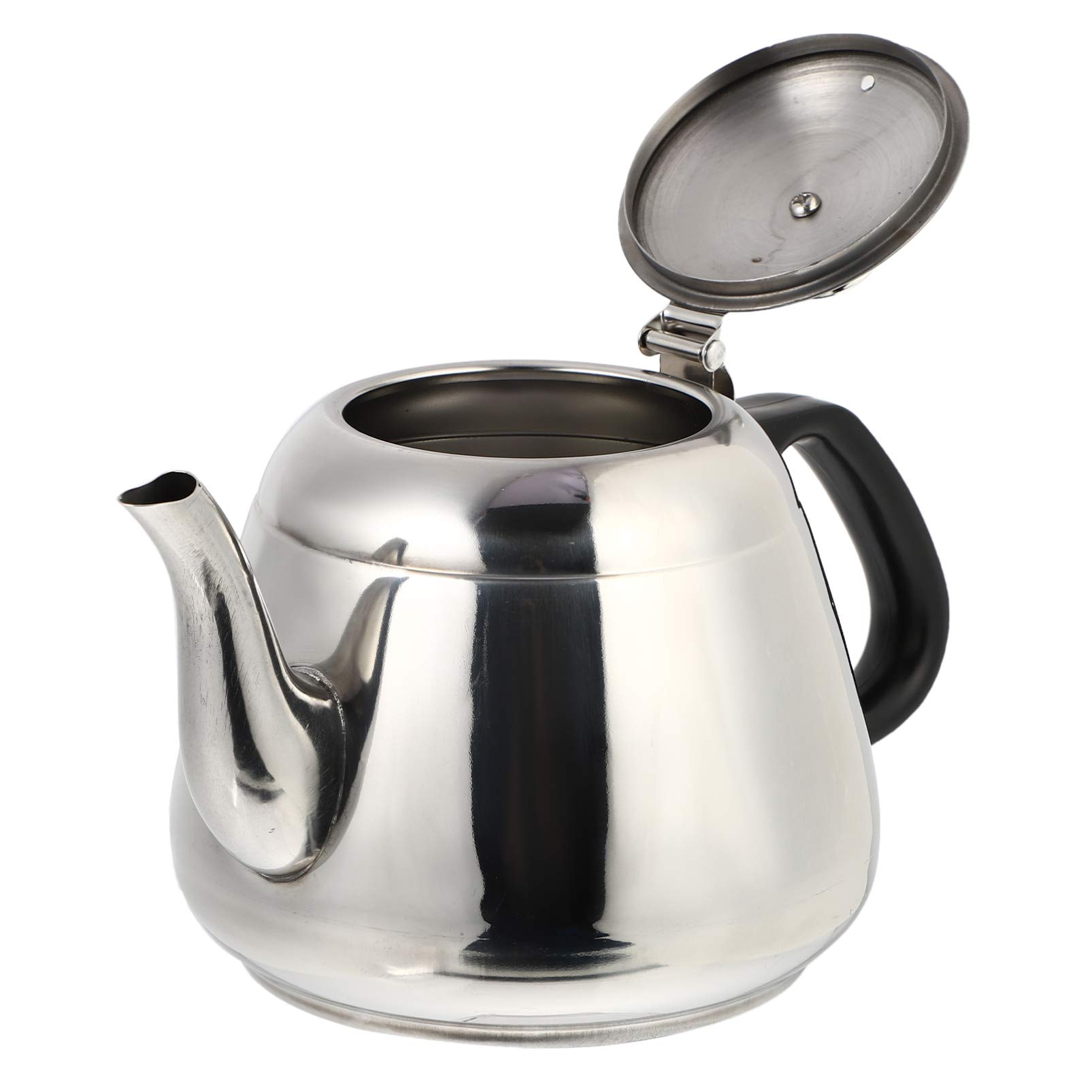 Cabilock Stainless Steel Induction & Gas Stove Compatible Teakettle - Fast Boiling Water Kettle for Home, Kitchen, Camping & Outdoor Use