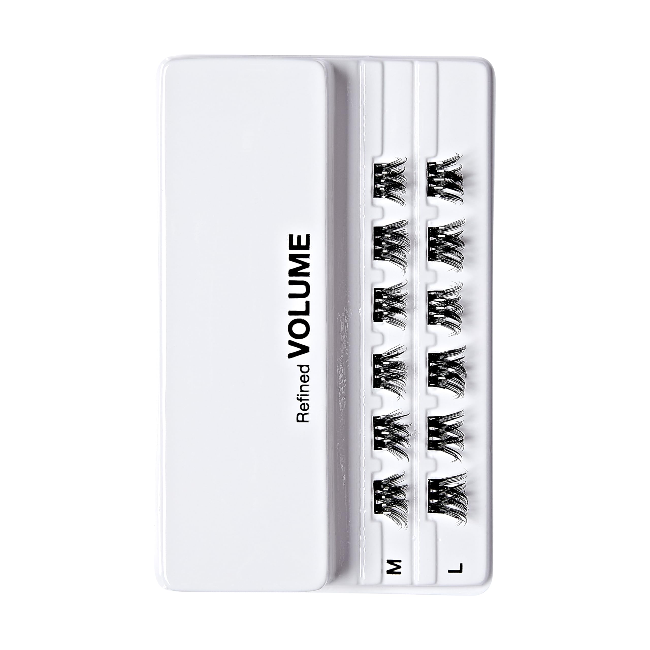 KISS imPRESS False Eyelashes - 12 Pack Pre-Bonded Lash Clusters for Volume & Length (10mm-12mm) | Contact Lens Friendly, Easy to Apply & Reusable | Perfect for Daily Wear, Special Occasions & Makeup Looks