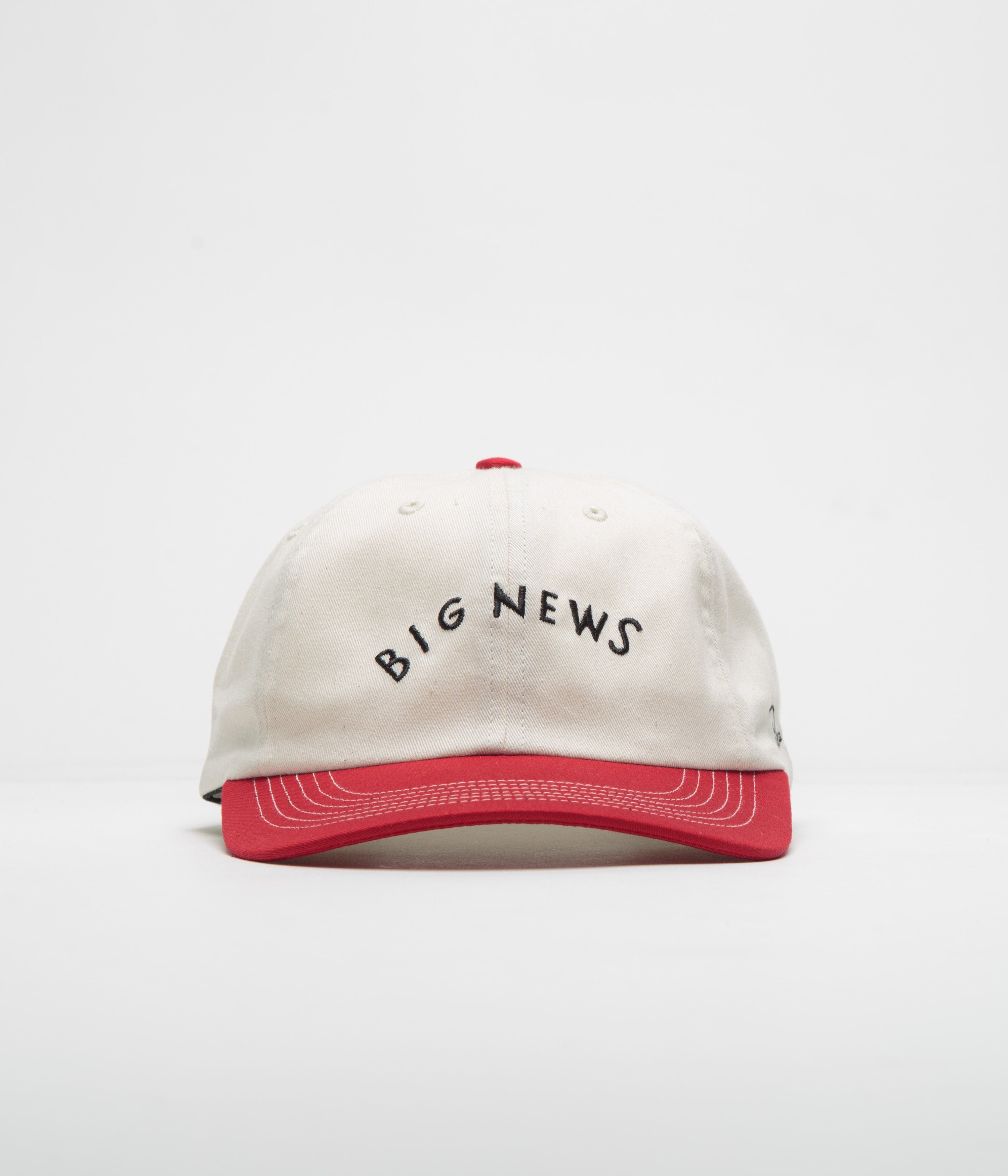 Parra Big News Cap - Dark Red Adjustable Dad Hat for Men & Women - Perfect for Outdoor Activities, Sports, and Casual Wear