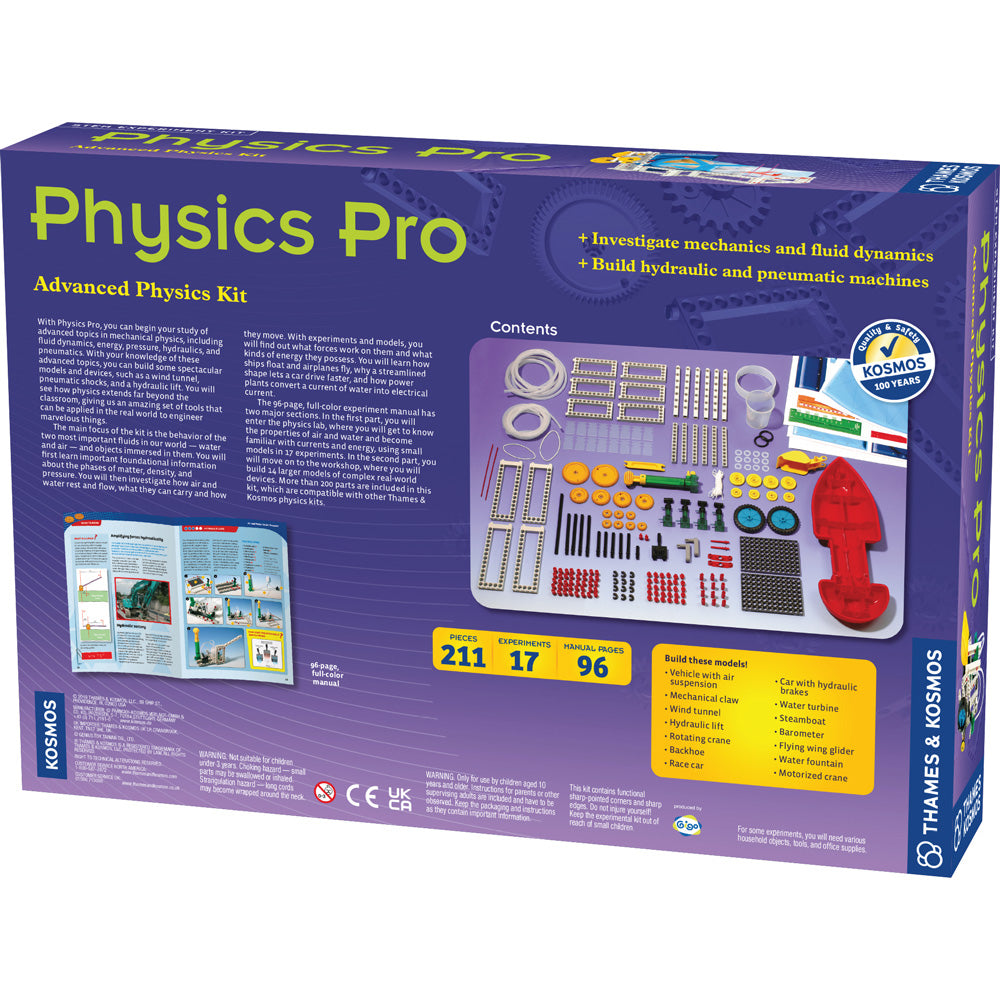 Physics Pro (V 2.0) - Advanced Physics Learning Kit for Students & Teachers | Perfect for Classroom Experiments & STEM Education Projects