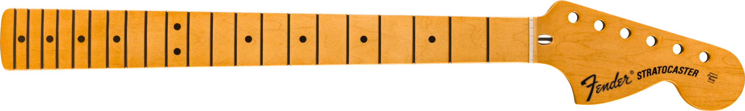 Fender Vintera II 70’s Stratocaster Guitar Neck - 21 Vintage Tall Frets, Maple Wood, U-Shape Profile | Perfect for Electric Guitar Upgrades & DIY Repairs