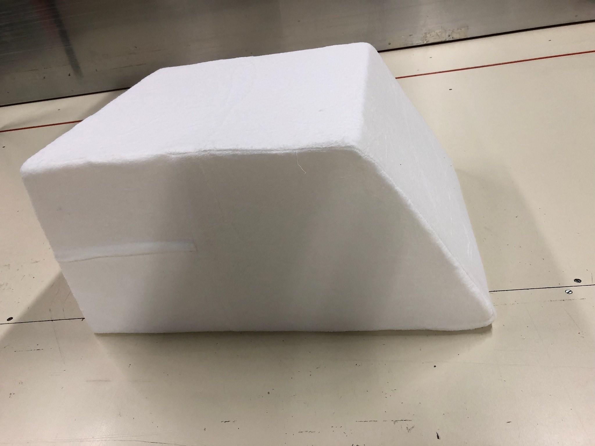 Orthopedic Leg Wedge Pillow with Gel Memory Foam Topper - 26