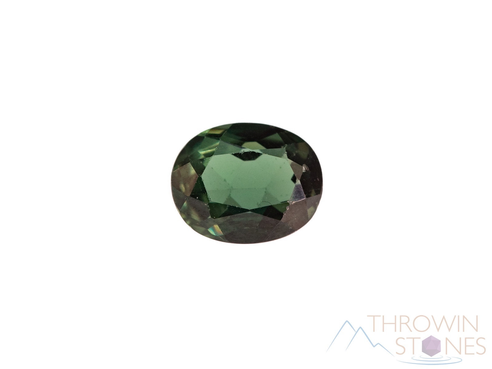 Natural Green Tourmaline Gemstone - Oval Faceted Cut for Jewelry Making, Birthstone Collection & Crystal Healing | Perfect for Rings, Necklaces & DIY Crafts