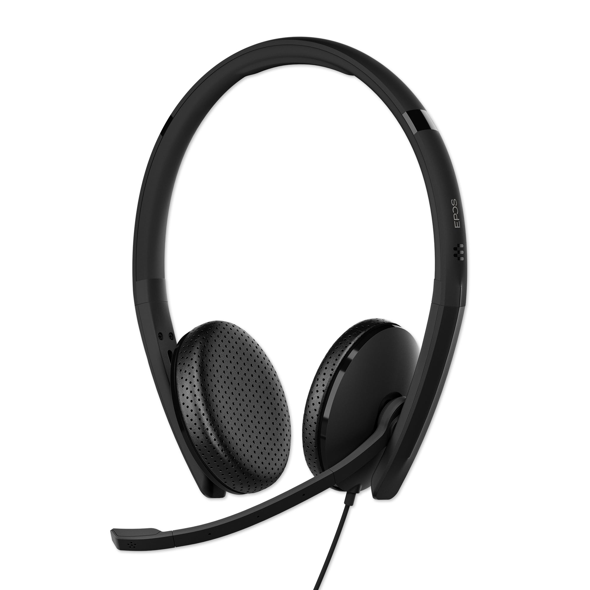 EPOS I SENNHEISER C10 USB Wired Headset with Noise-Canceling Microphone | USB-C Connectivity & EPOS BrainAdapt™ Technology for Office, Gaming & Online Meetings - Black