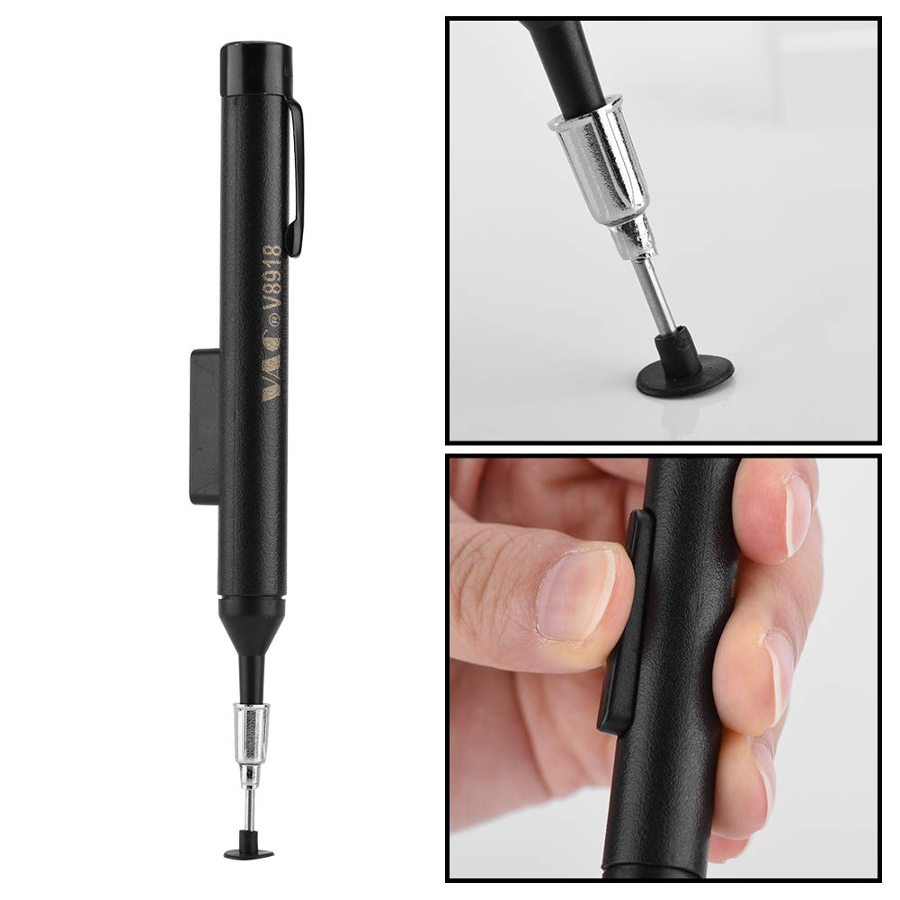 Taidda Anti-Static Vacuum Suction Pen Kit with Powerful Mini Pump - Precision IC/SMD Component Pickup Tool for Electronics Repair, PCB Assembly & Microchip Handling | Ideal for Circuit Board Soldering, Phone Repair & Small Parts Placement