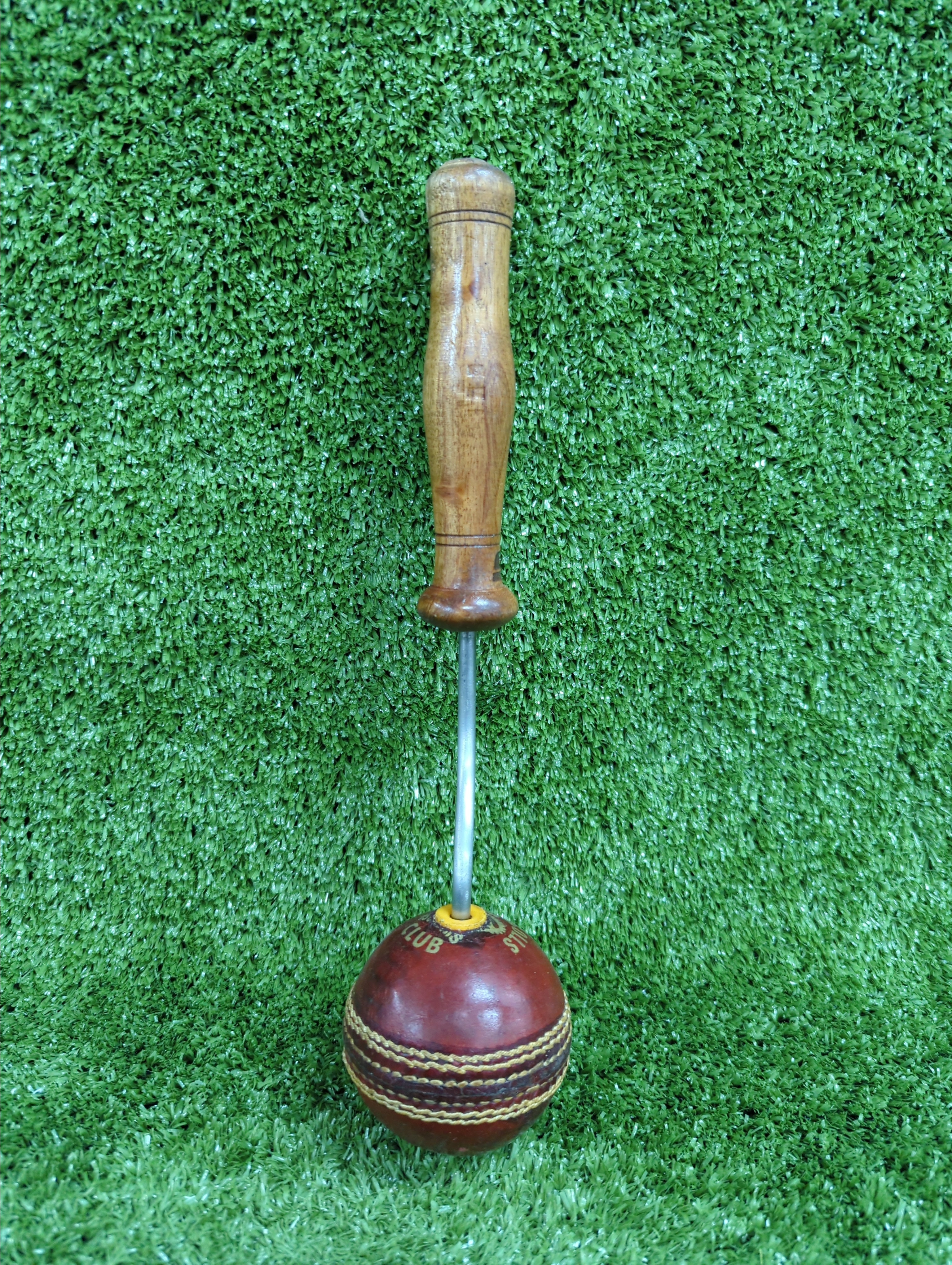 Smart Revolution Red Ball Cricket Trainer for Fast Bowlers & Spinners - Improve Bowling Accuracy & Spin Techniques | Perfect for Practice Sessions & Coaching Drills