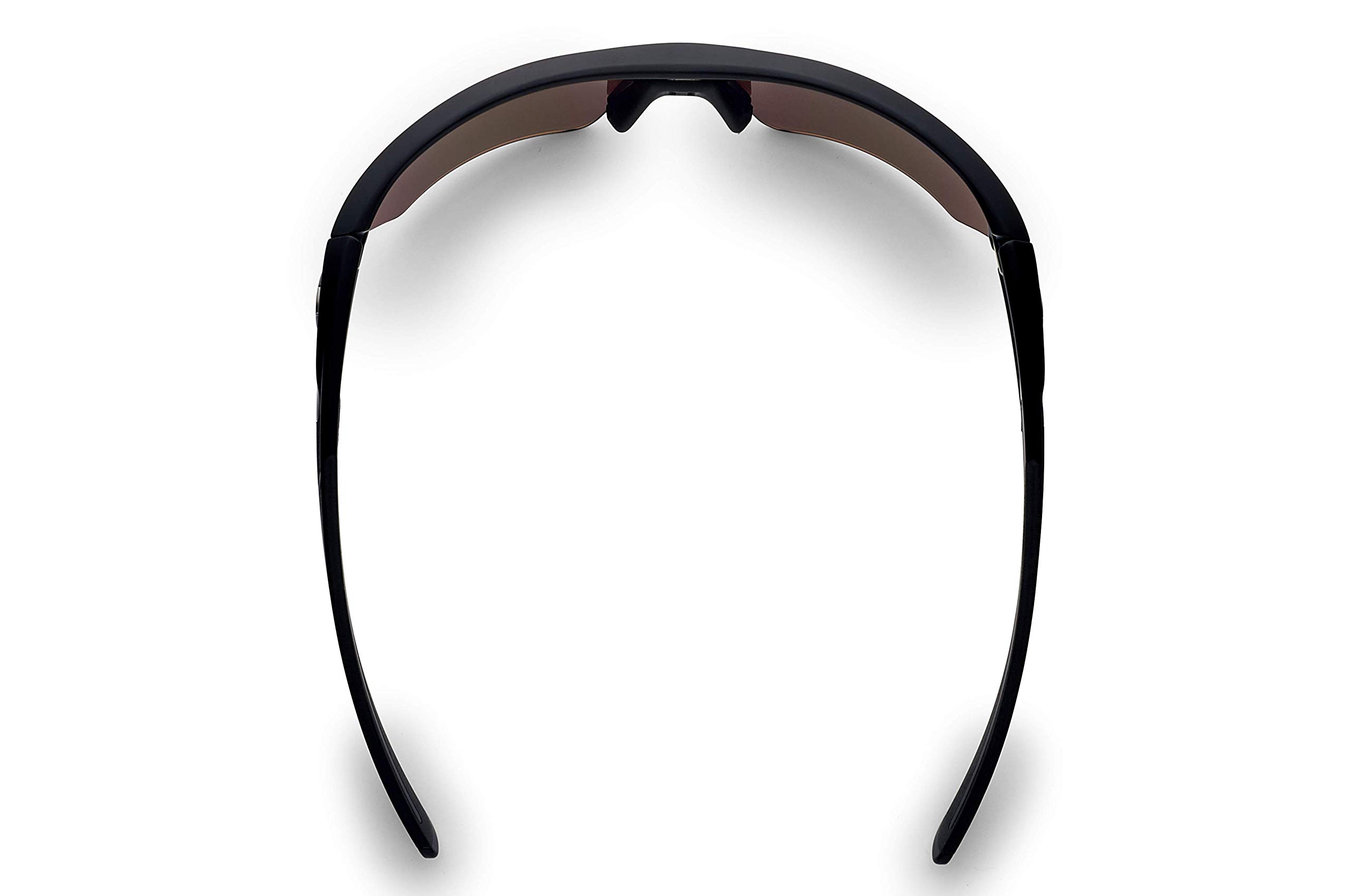 Under Armour UA Big Shot Wrap Sunglasses - Polarized Sports Sunglasses for Running, Cycling & Outdoor Activities - UV Protection & Anti-Glare