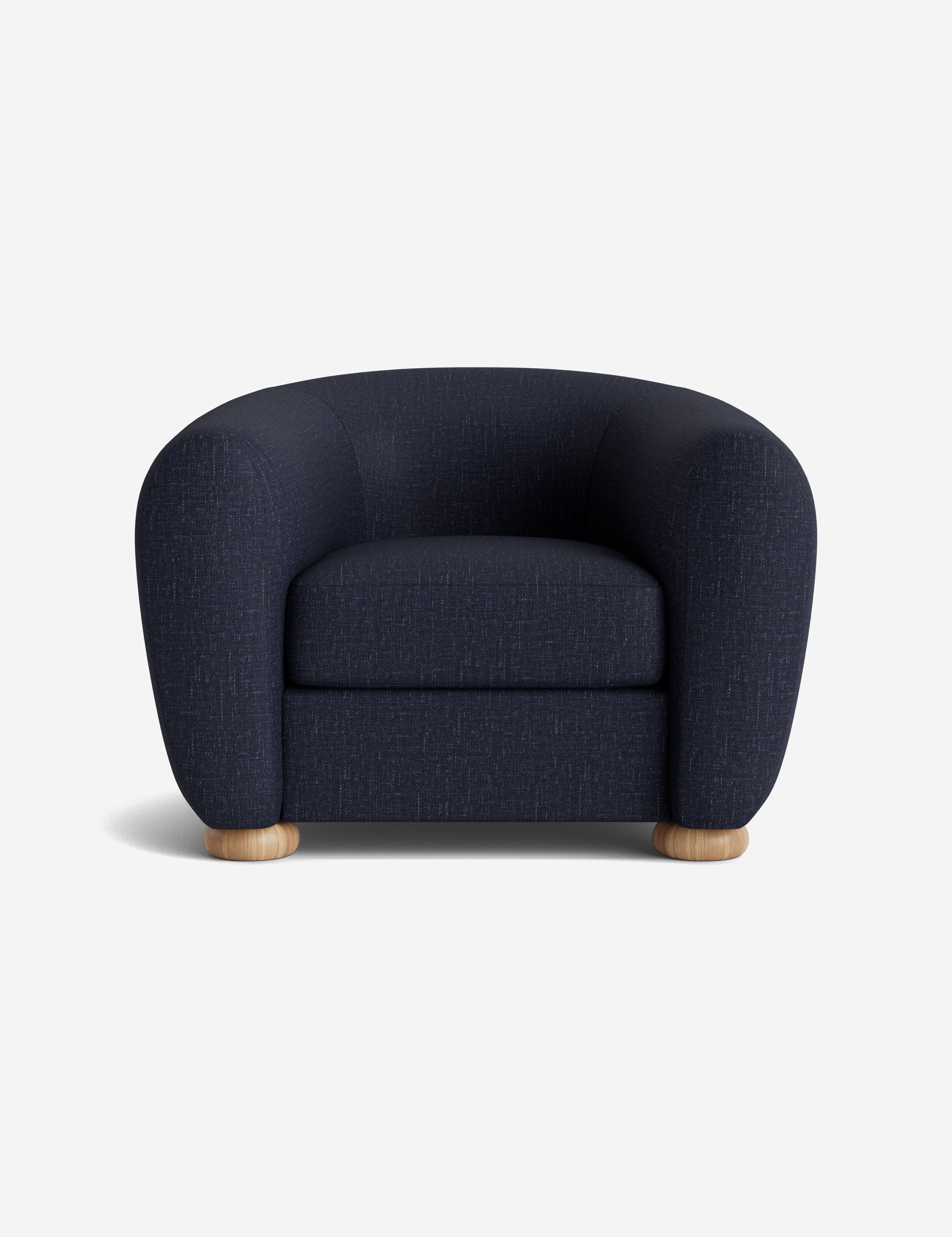 Amaroso Accent Chair - Modern Upholstered Lounge Chair for Living Room, Bedroom & Office - Comfortable Reading Chair with Sturdy Wooden Legs - Perfect for Relaxing, Reading & Decorating Your Home
