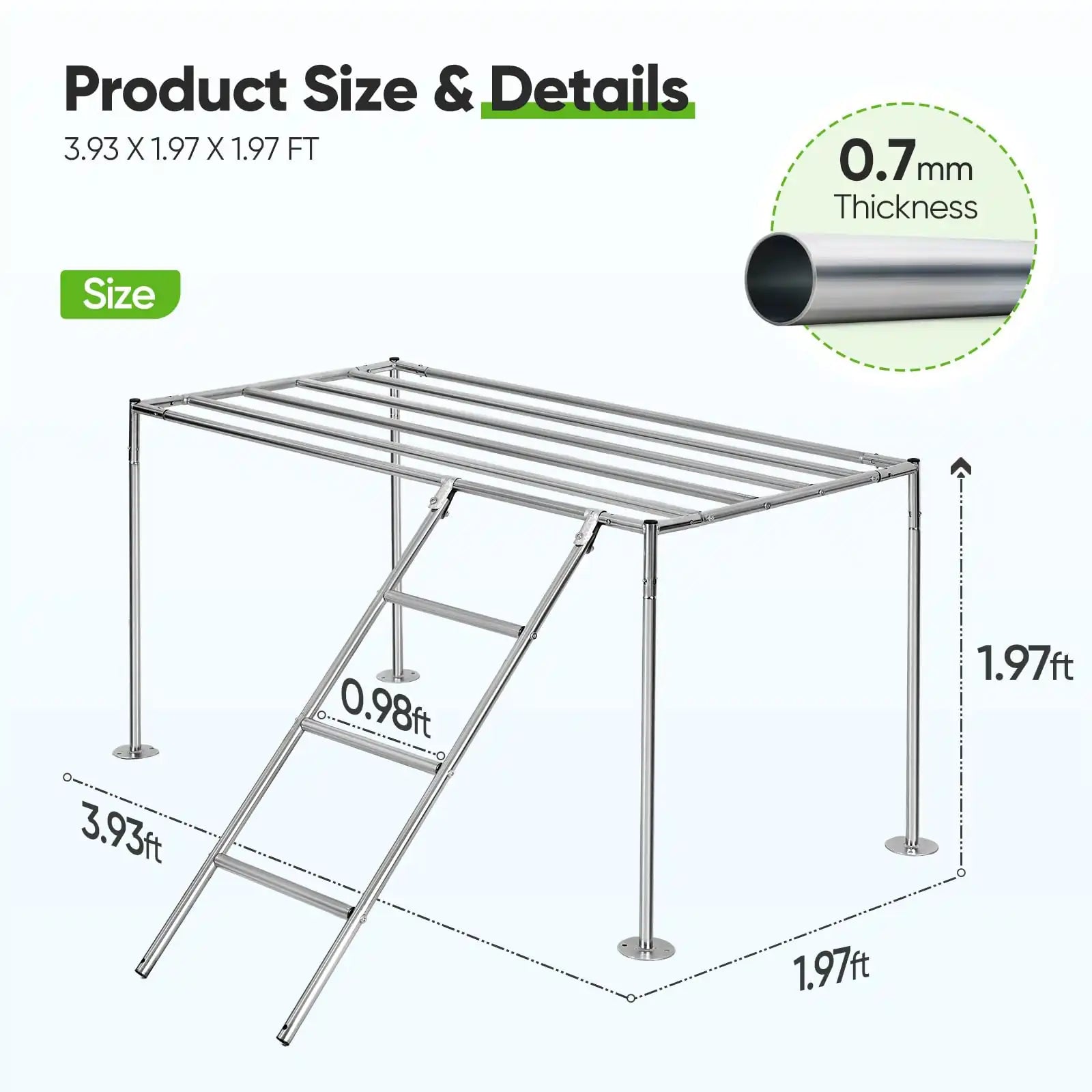 Large Metal Chicken Coop Run - Durable Outdoor Poultry Pen for Hens & Roosters - Perfect for Backyard Farming & Free Range Chicken Keeping