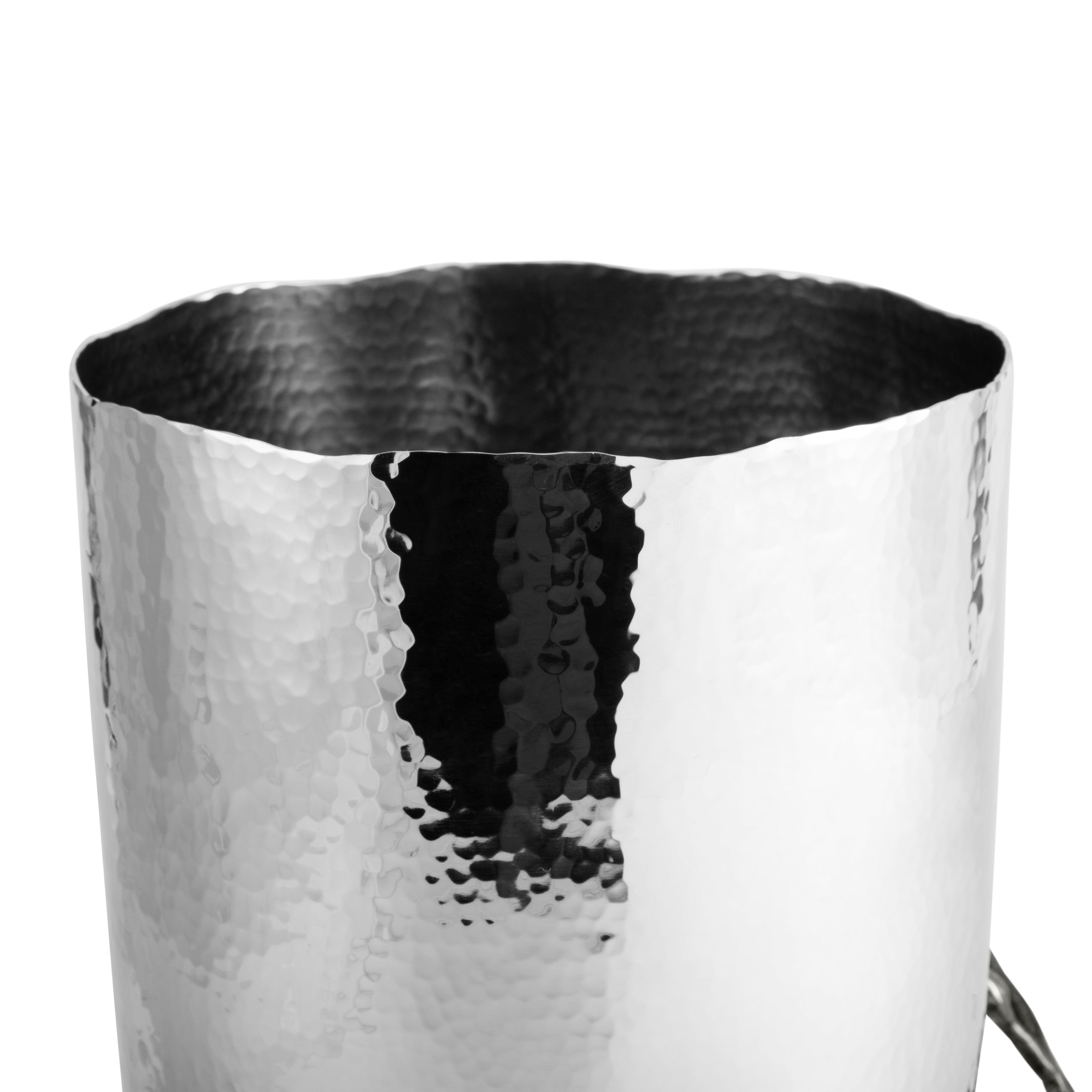 Elegant Black Orchid Vase - Modern Home Decor for Living Room, Office & Wedding Centerpieces