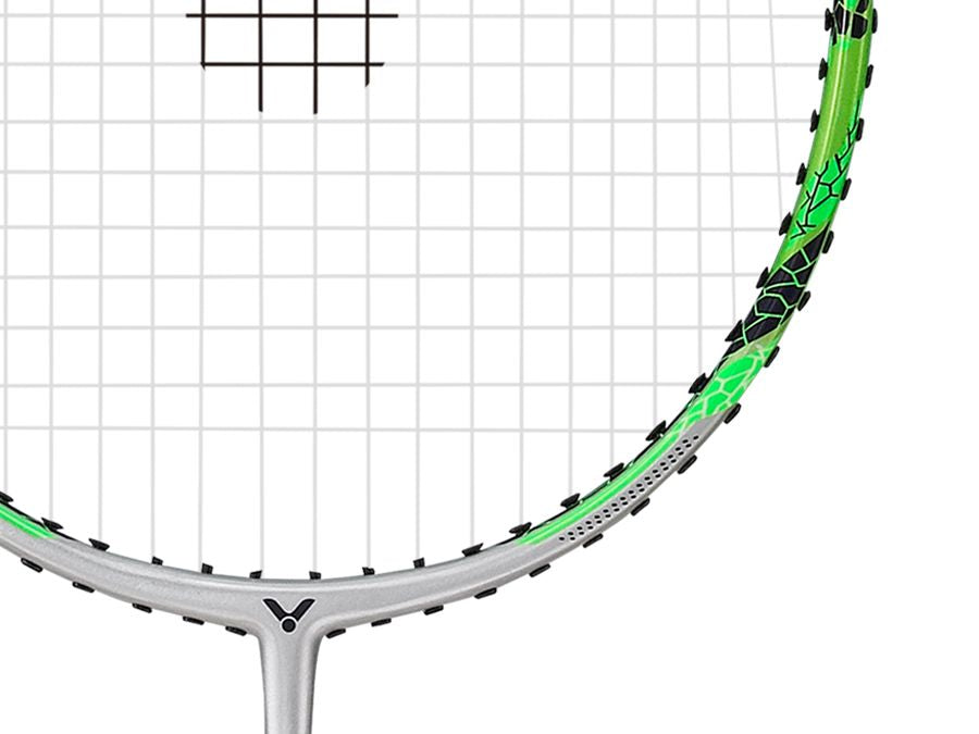 Victor JetSpeed S 5133 Professional Badminton Racket - Lightweight Carbon Fiber Shuttlecock Racket for Competitive Play & Training - Perfect for Tournaments, Club Matches & Backyard Games