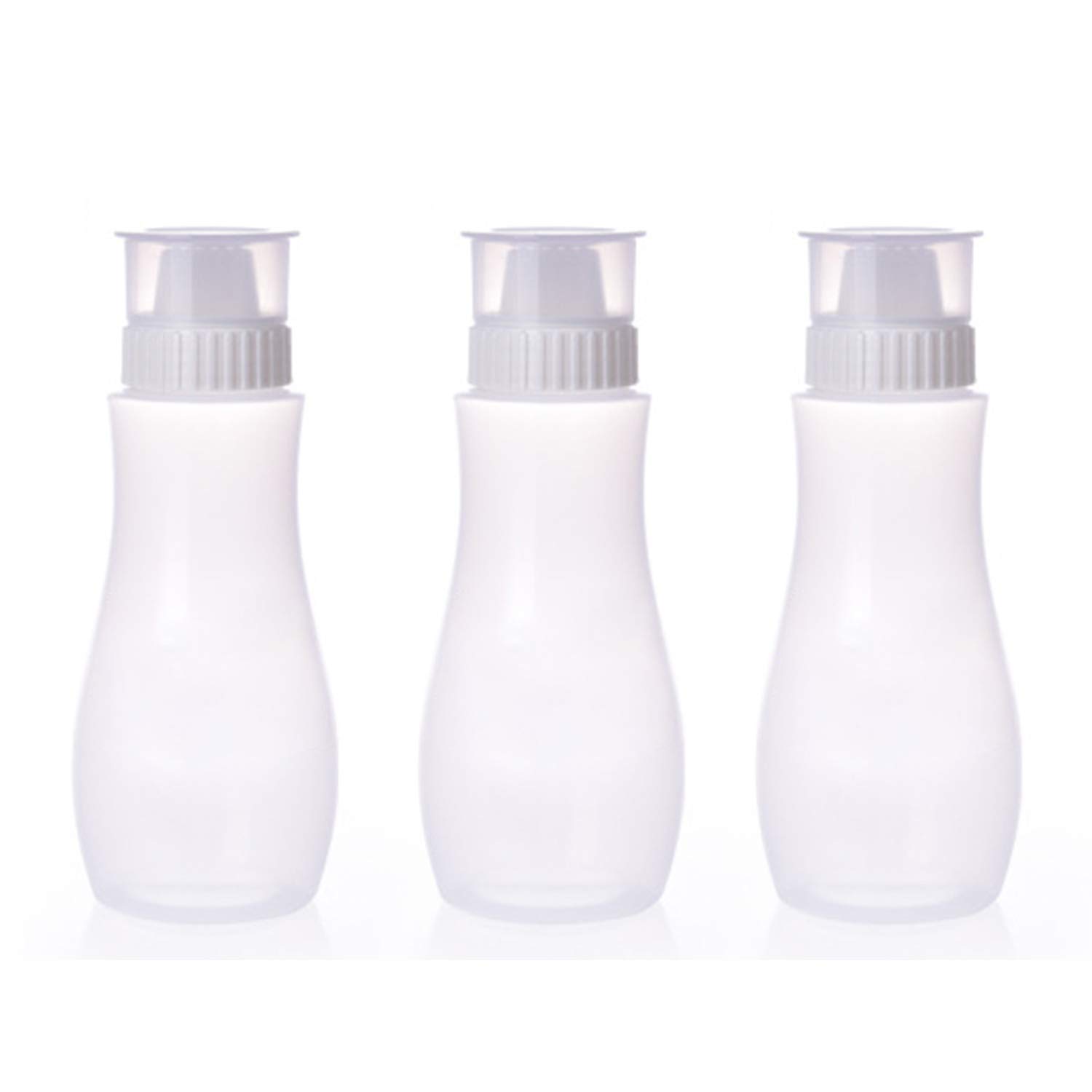 SAVORLIVING 3-Pack Sauce Bottles with 5-Hole Dispenser & Dust-Proof Cap - Perfect for Ketchup, Cheese, Chocolate & Hot Sauce - Ideal for Restaurants, Home Kitchens & Outdoor BBQs