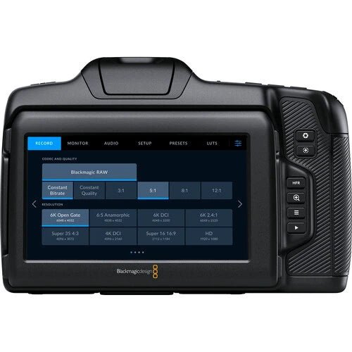 Blackmagic Design Cinema Camera 6K - Professional 6K Digital Film Camera with EF Mount, Full-Frame Sensor & Dual ISO - Perfect for Filmmaking, Documentary & YouTube Content Creation
