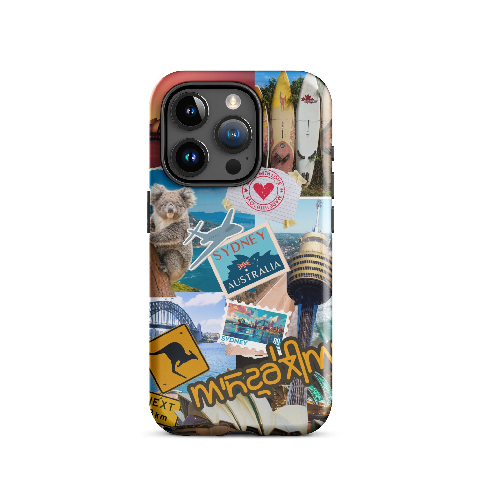 Premium Sydney Collage iPhone Case - Stylish & Durable Phone Cover for iPhone Models - Perfect for Travel, Work & Everyday Protection