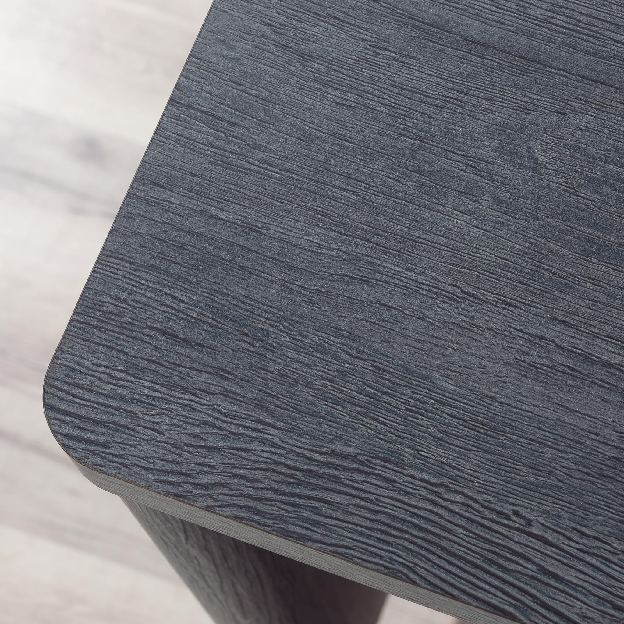Sauder Dover Edge Home Office Computer Desk - Denim Oak Finish - Modern Writing Desk for Small Spaces, Work from Home & Study