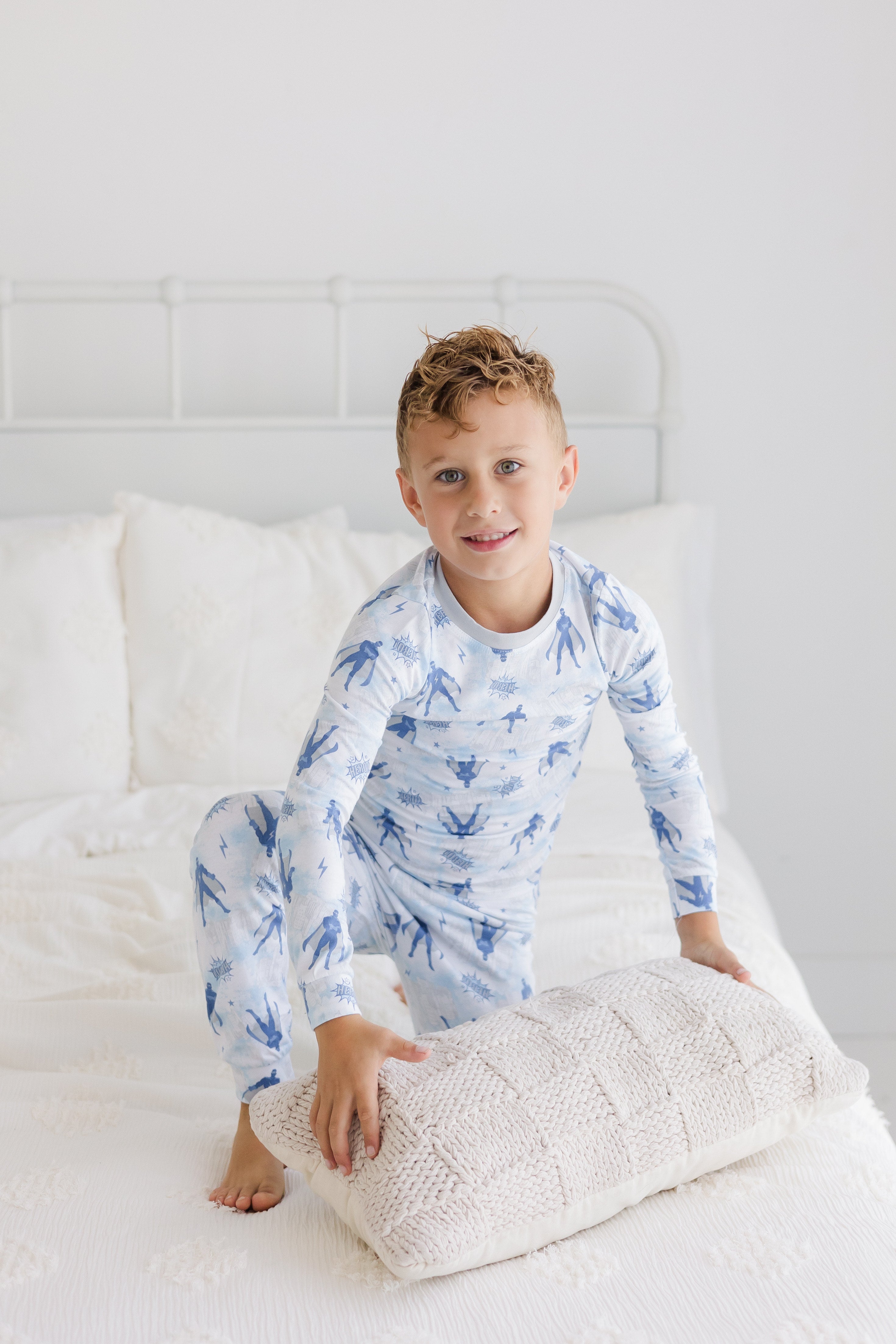 Hero PJ Set - Superhero Themed Pajamas for Kids & Adults - Soft & Comfortable Sleepwear for Movie Nights & Costume Parties