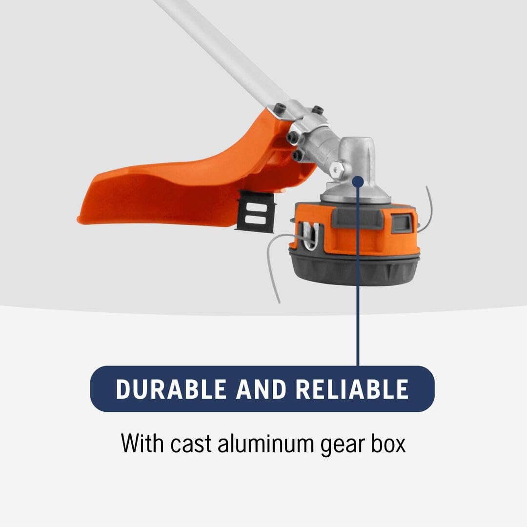 Husqvarna TA320 18-Inch String Trimmer Attachment - Compatible with 122LK, 330LK & 330iK Trimmers - Ideal for Lawn Edging, Weed Control & Yard Maintenance