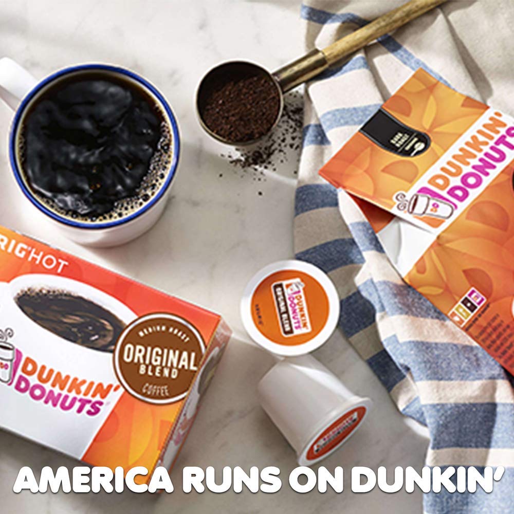 Dunkin' Donuts Cinnamon Roll Flavored Ground Coffee - 11oz Bag | Bakery Series | Perfect for Breakfast, Office & Home Brewing | Aromatic & Smooth Blend