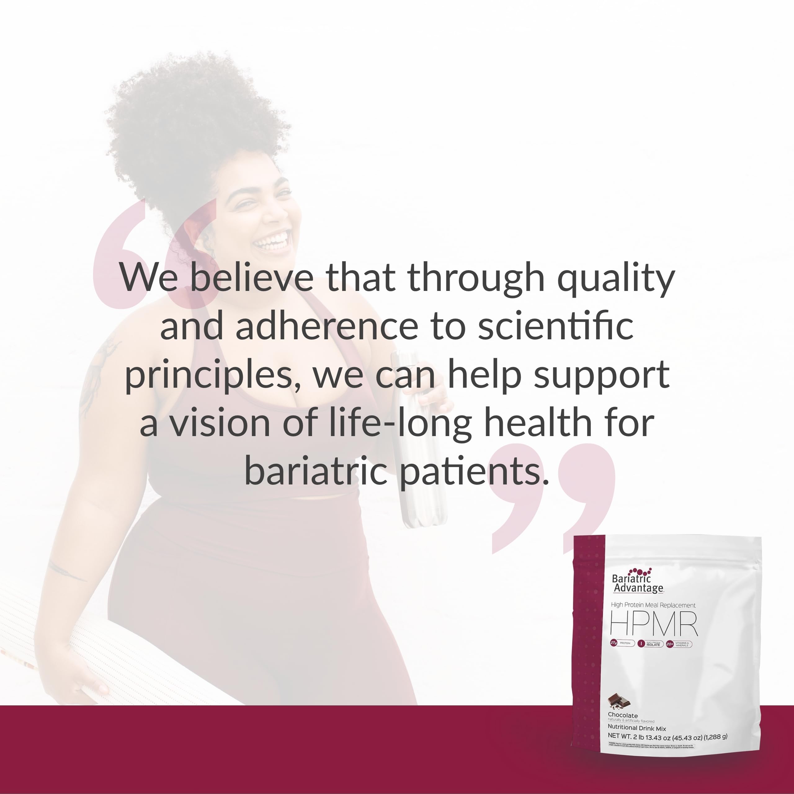 Bariatric Advantage High Protein Meal Replacement Shake - Whey Isolate Protein Powder for Weight Loss Surgery Patients (Gastric Bypass & Sleeve Gastrectomy) - 27g Protein, Lactose Free, Chocolate Flavor - 28 Servings - Post-Surgery Nutrition & Healthy Meal Replacement