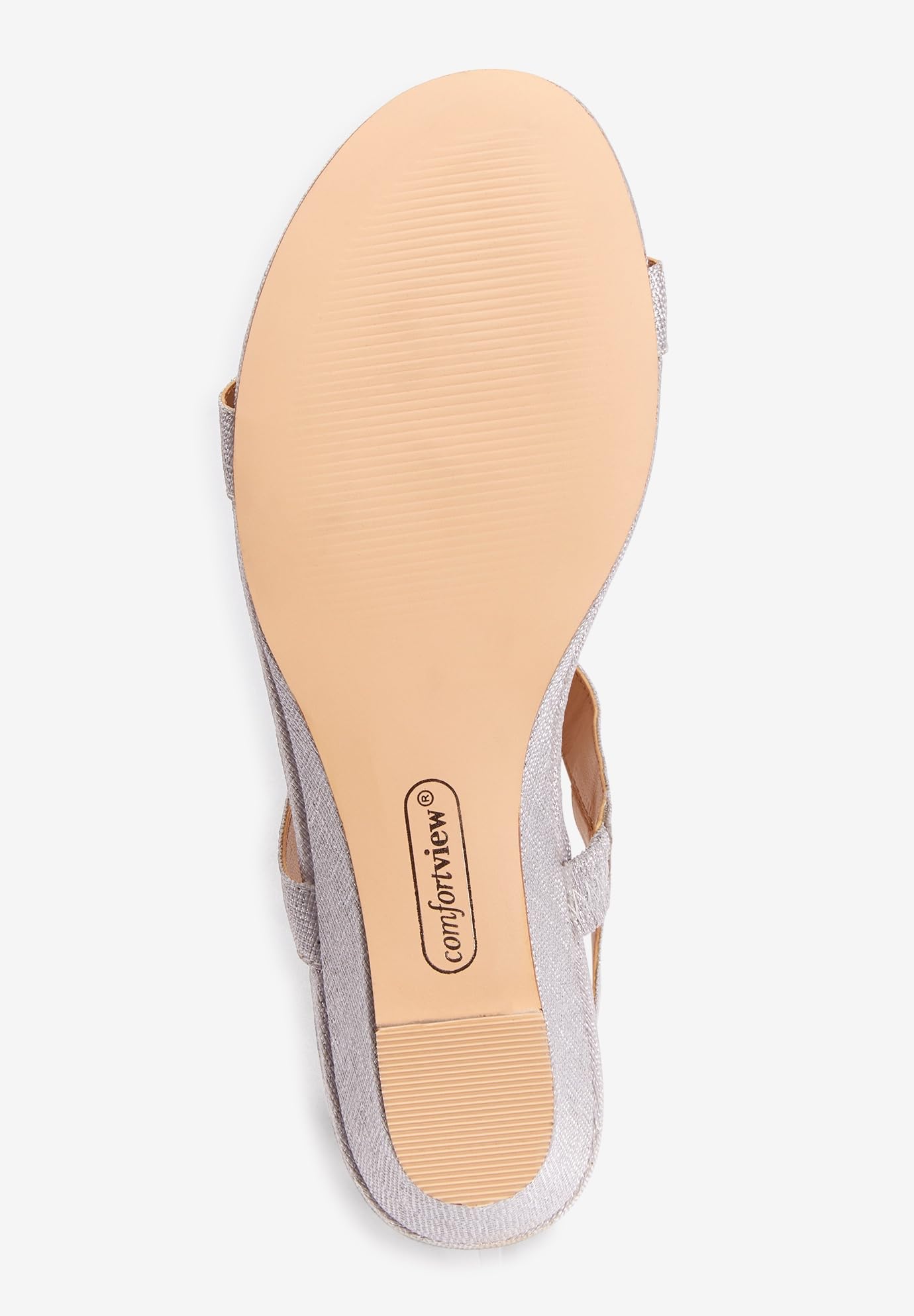 Comfortview Women's Wide Width The Carina Slingback - Comfortable & Stylish Low Heel Shoes for Work, Office & Dressy Occasions