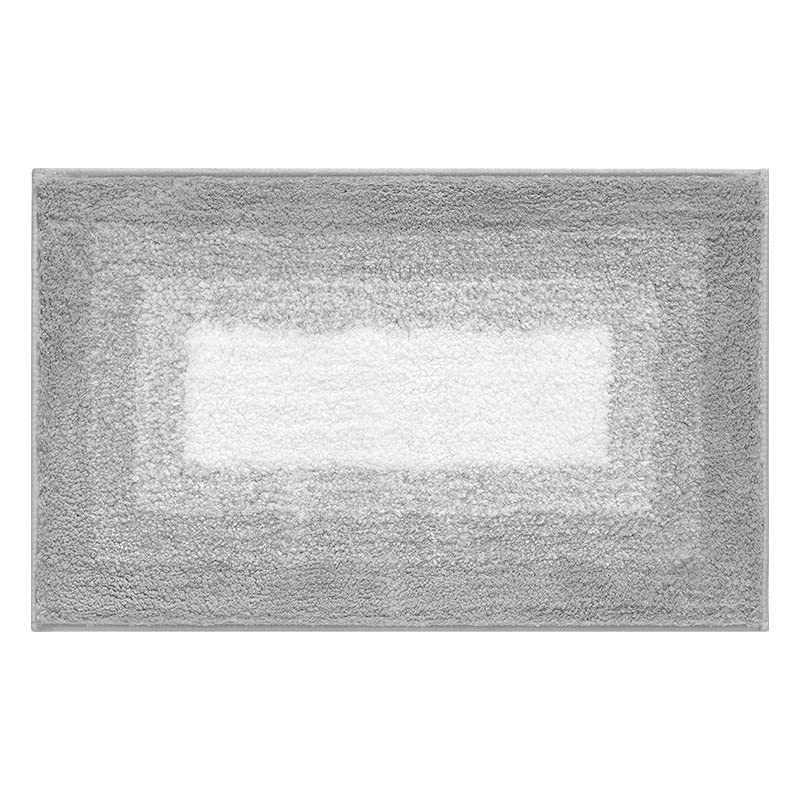 Extra Soft & Absorbent Microfiber Bathroom Rug Mat - Non-Slip Plush Bath Carpet for Shower, Tub & Bathroom Floor (15x23 Inches) | Machine Washable & Quick Dry | Perfect for Bathroom Safety & Comfort