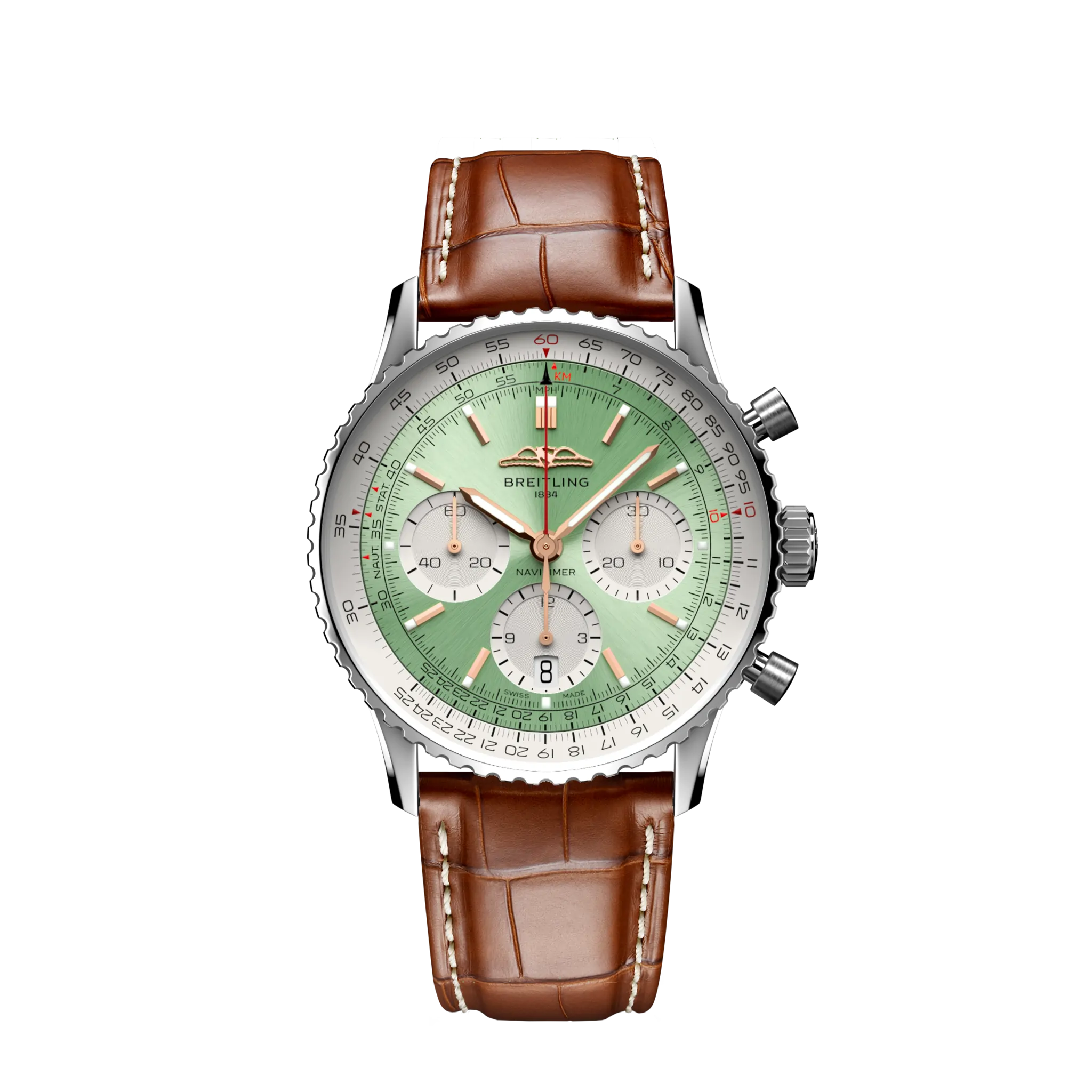 Breitling Navitimer B01 Chronograph 41mm Stainless Steel Men's Luxury Watch - Perfect for Business, Aviation & Formal Occasions