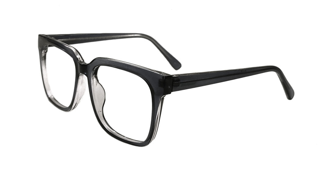 Premium Translucent Reading Glasses ST6179 - Lightweight & Stylish Black/Crystal Frame for Men & Women - Perfect for Reading, Computer Work & Close-Up Tasks