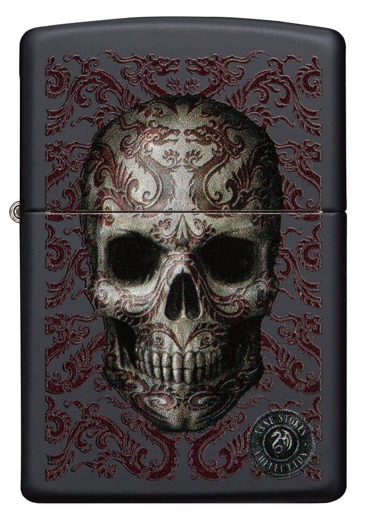 Zippo Windproof Lighter - Chrome Silver Pocket Lighter (5.8 x 3.8 x 2 cm) | Classic Refillable Metal Lighter for Outdoor, Camping, Smoking & Everyday Carry (EDC)