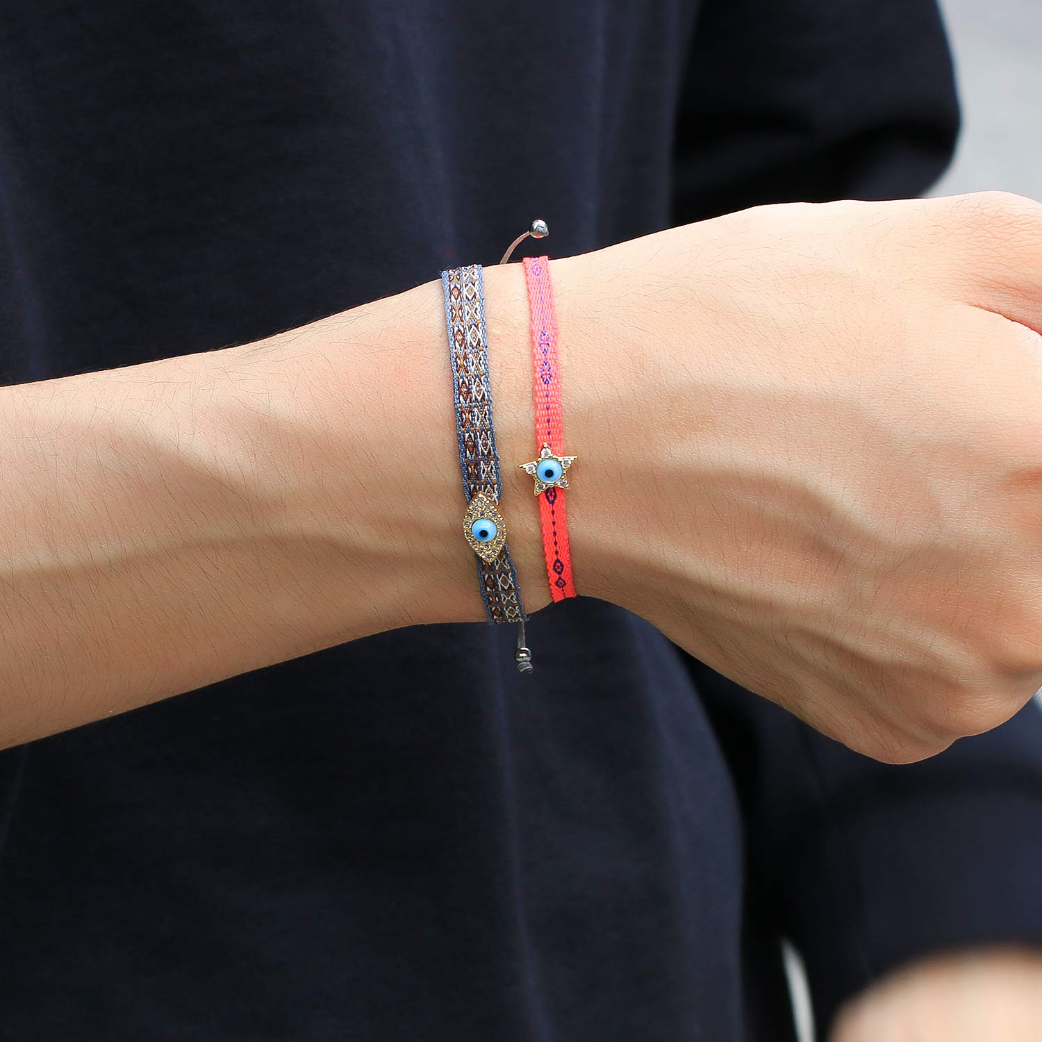 Handmade Bohemian Beaded Wrap Bracelets for Women - Ethnic Strand Bracelets - Perfect for Festivals, Boho Fashion & Layered Jewelry Looks