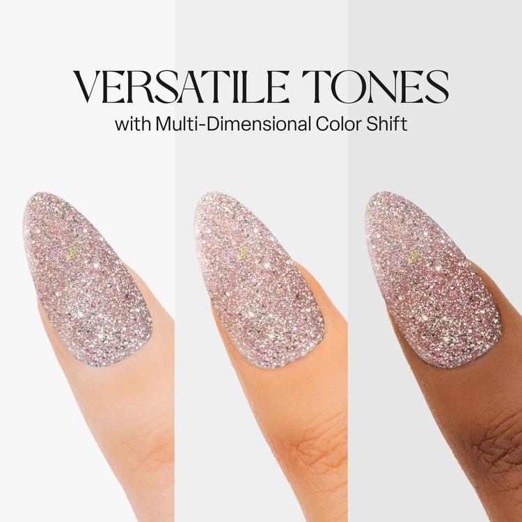 Apres Flash Glitter Gel Namaslay FG09 - Long-Lasting Nail Polish for Gel Manicures | Perfect for Parties, Weddings & Special Occasions