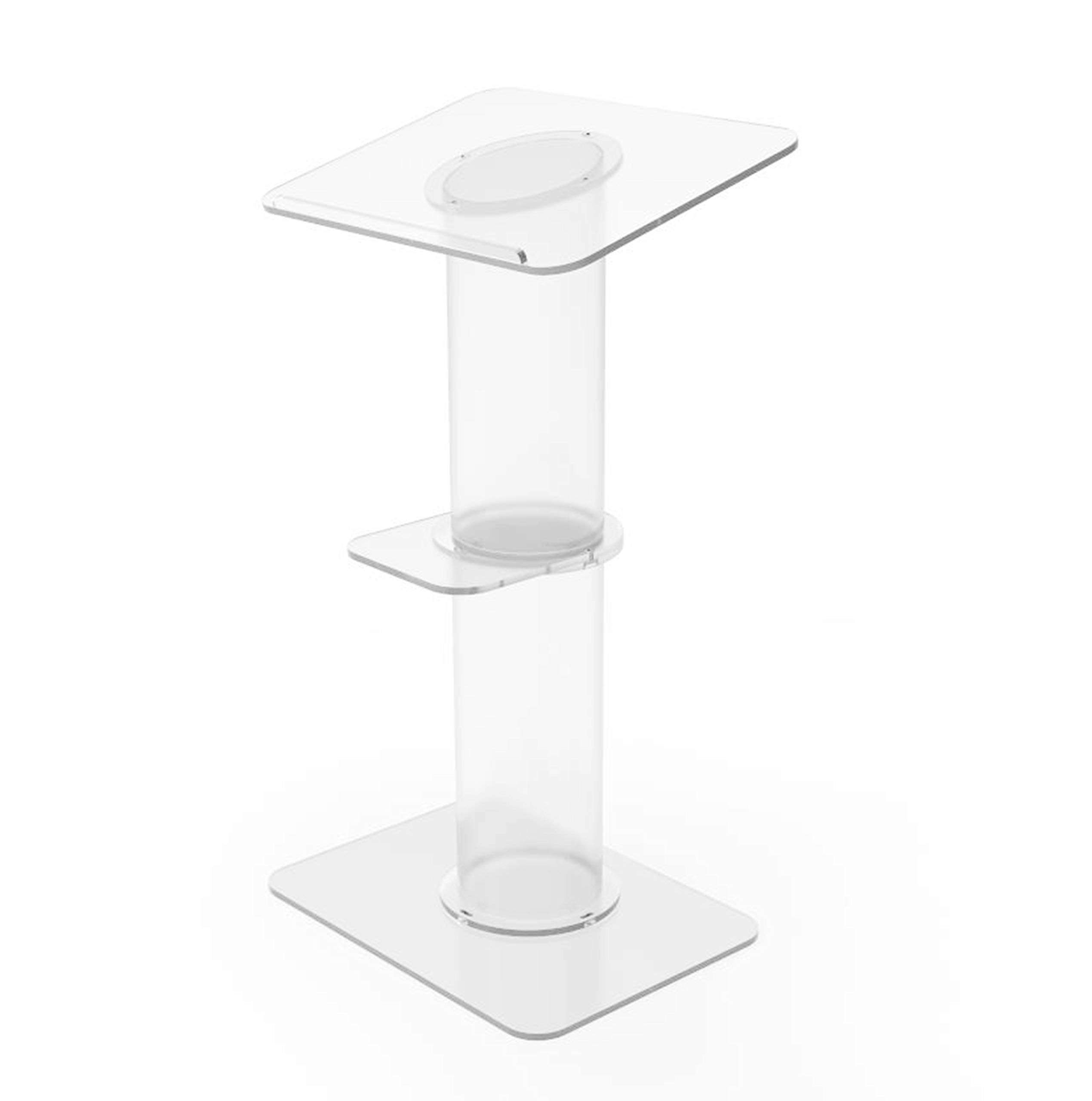 FixtureDisplays® Clear Acrylic Podium - 23.3
