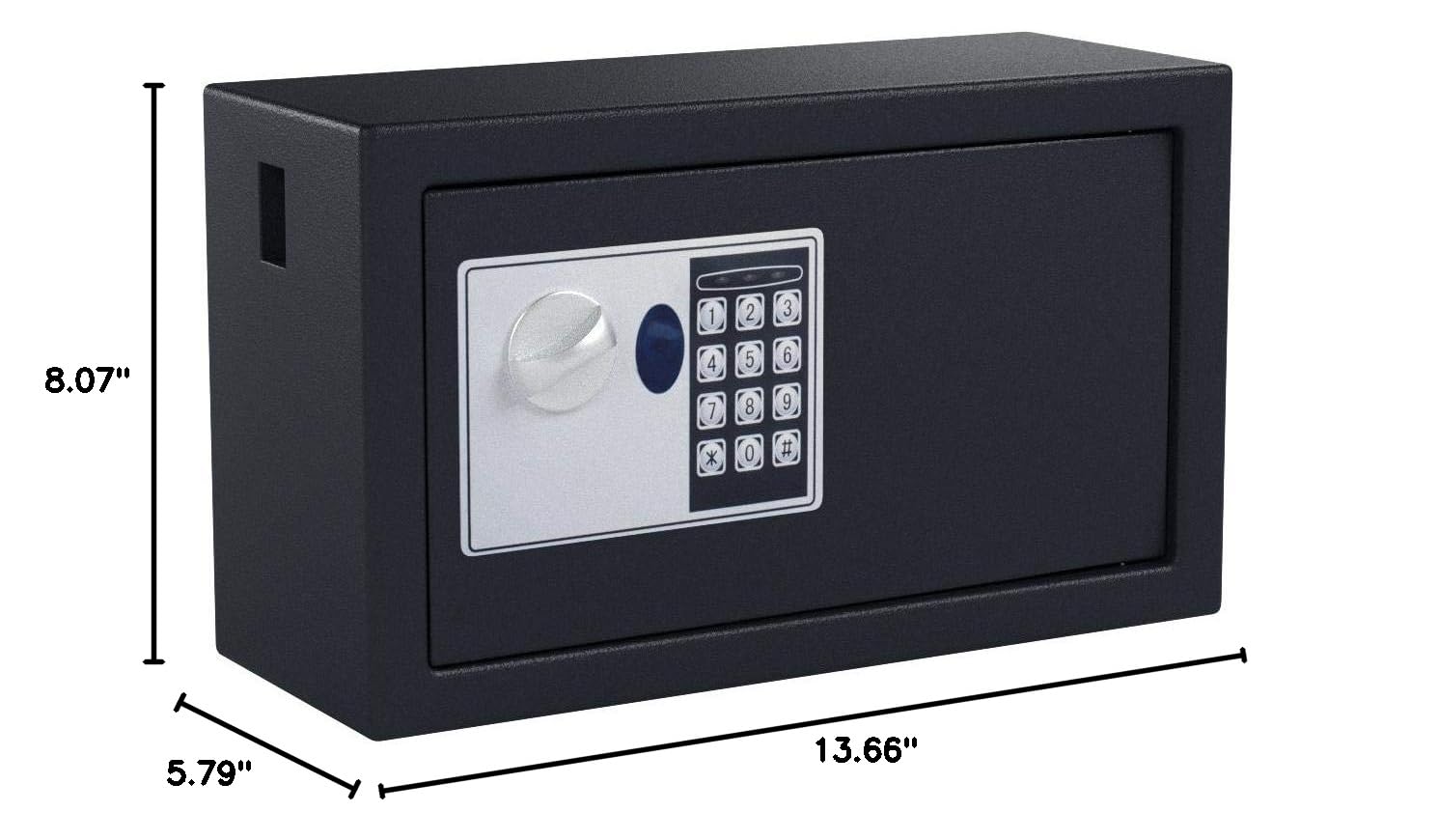 Pavo 20 High Security Key Cabinet with Lock - Heavy Duty Wall Mounted Key Storage Box for Home, Office & Commercial Use - Durable Grey Metal Key Organizer
