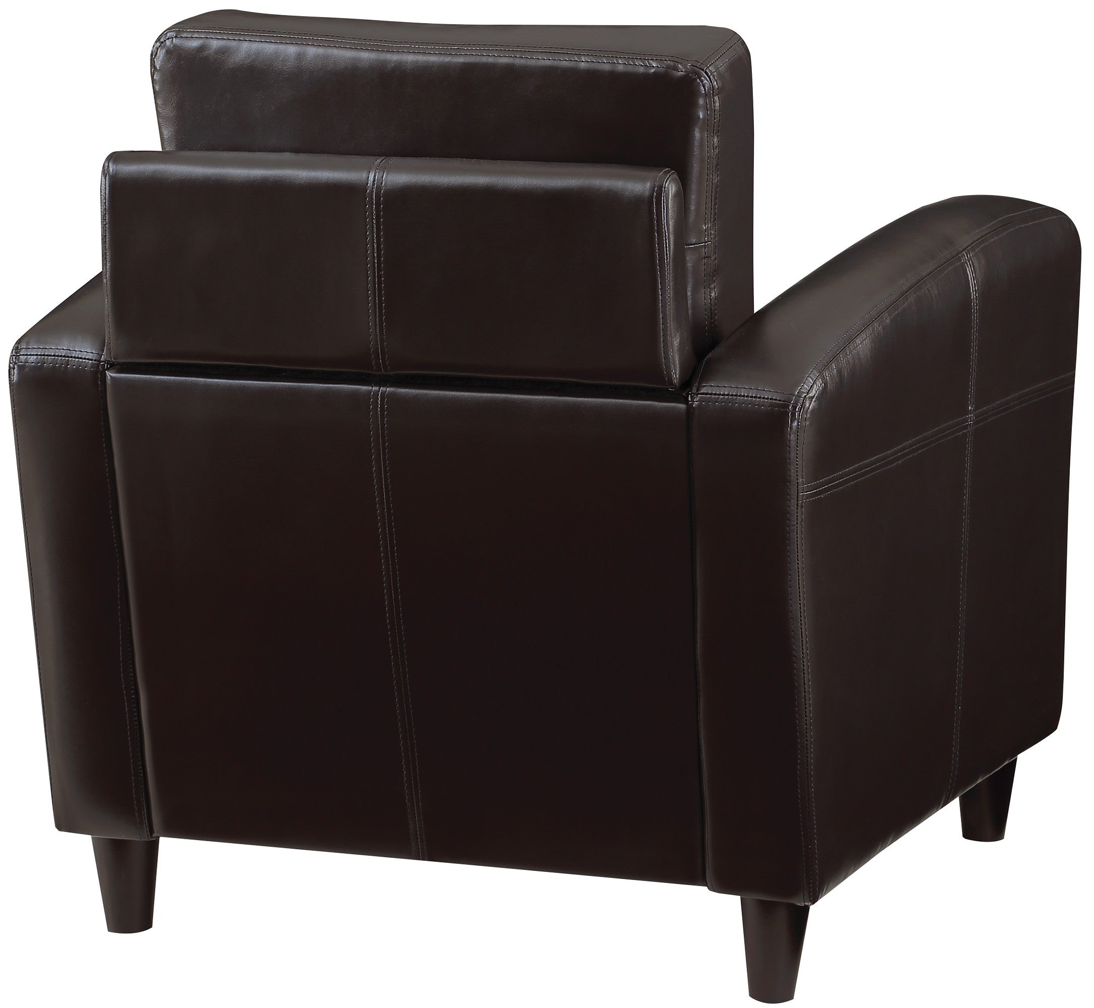 Office Star Ave Six Venus Club Chair [VNS51A] - Modern Ergonomic Office Chair for Home & Business - Perfect for Conference Rooms, Waiting Areas & Executive Offices