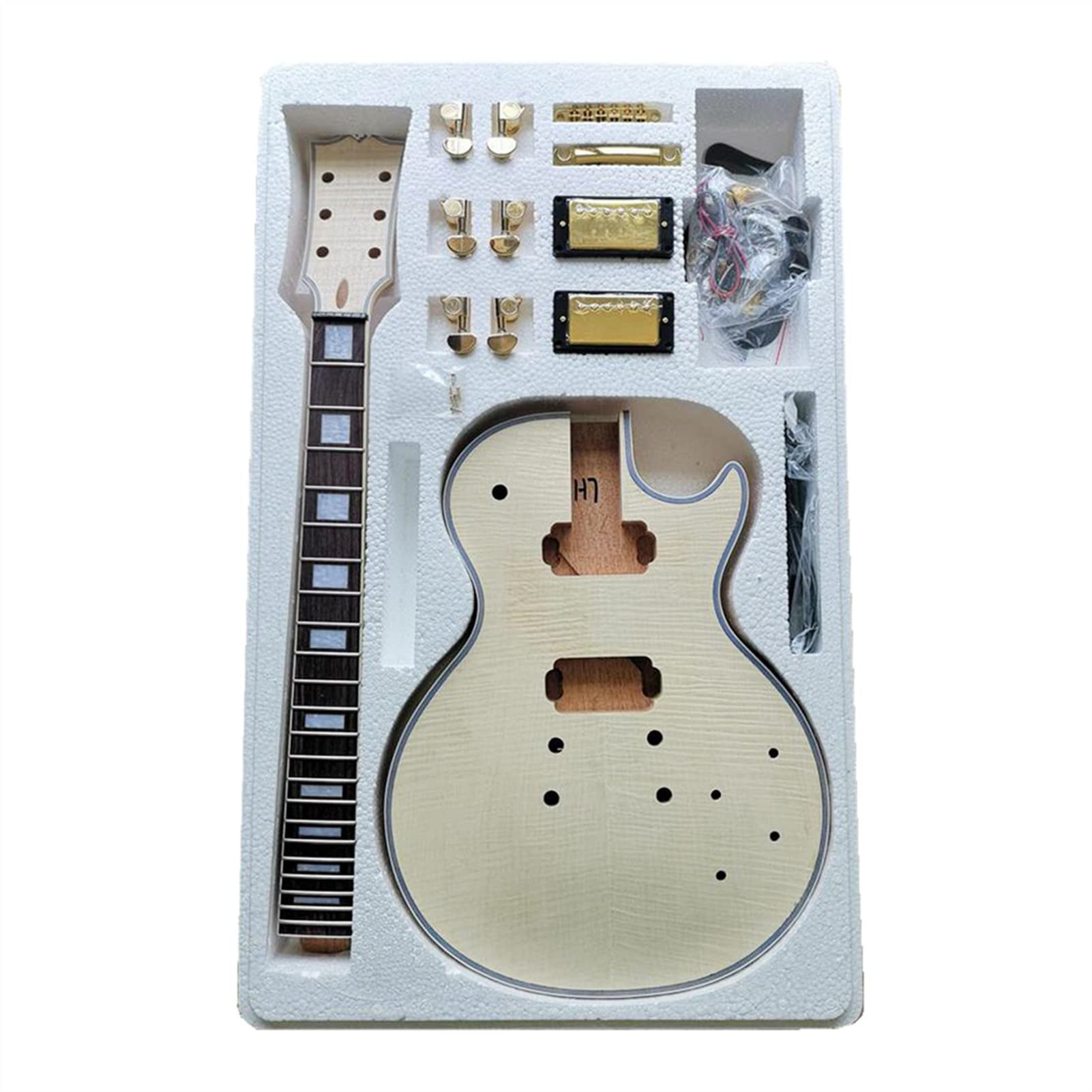 SHUNTIAN DIY Electric Guitar Kit for Beginners - Build Your Own Electric Guitar with Complete Parts & Tools | Perfect for Music Lovers, Home Practice & Gift Giving