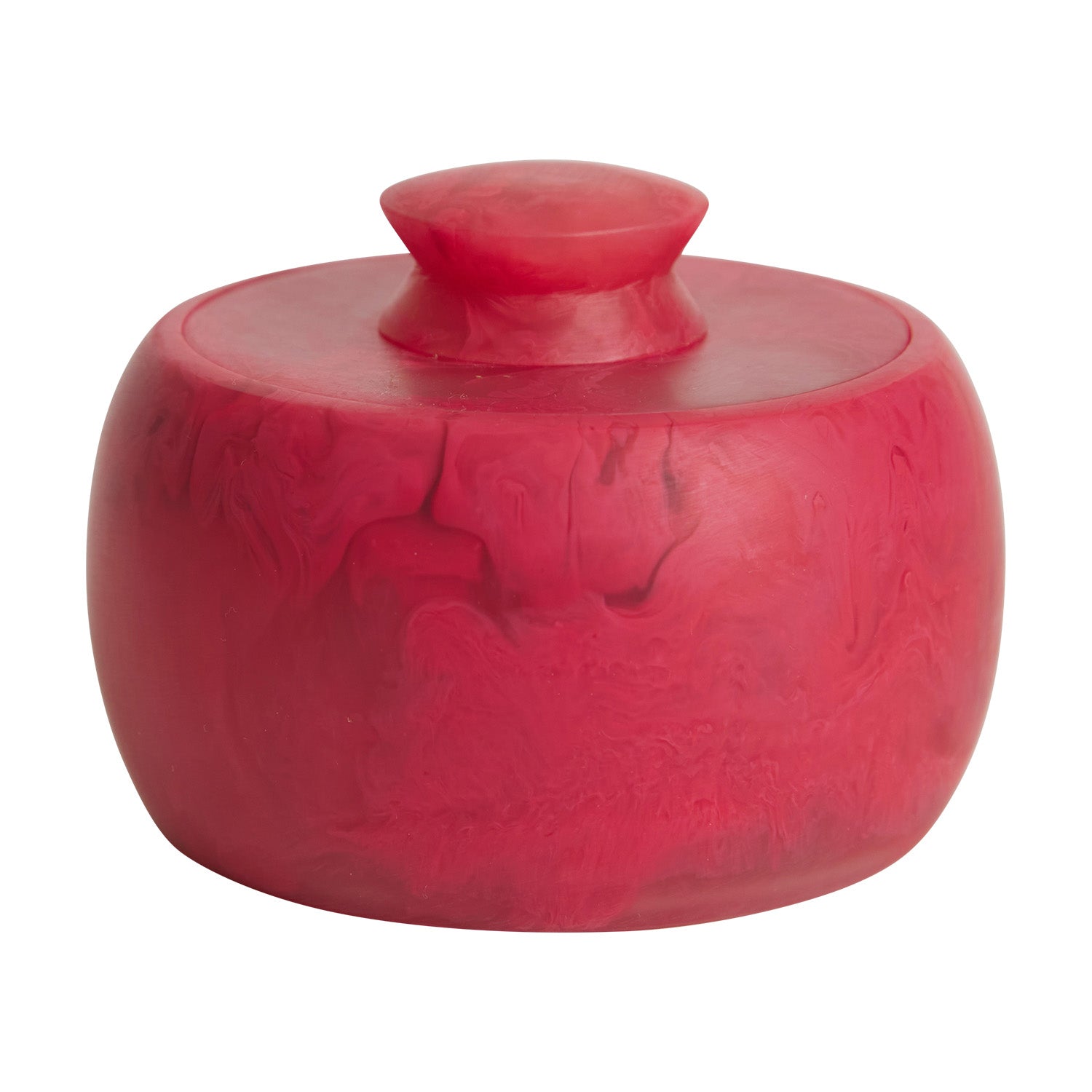 Halleck Airtight Food Storage Canister with Lid - BPA Free Kitchen Container for Flour, Sugar, Coffee & Dry Goods - Fresh Raspberry Design - Perfect for Pantry Organization & Countertop Display