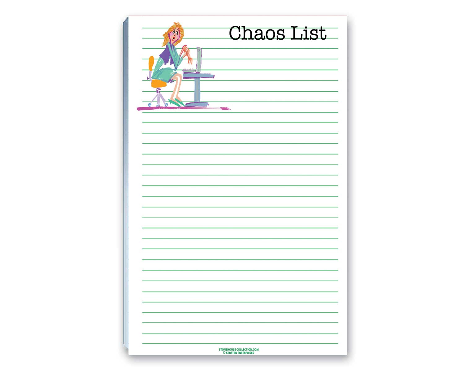Funny Notepad with Magnet - Coworker Gift - 8.5