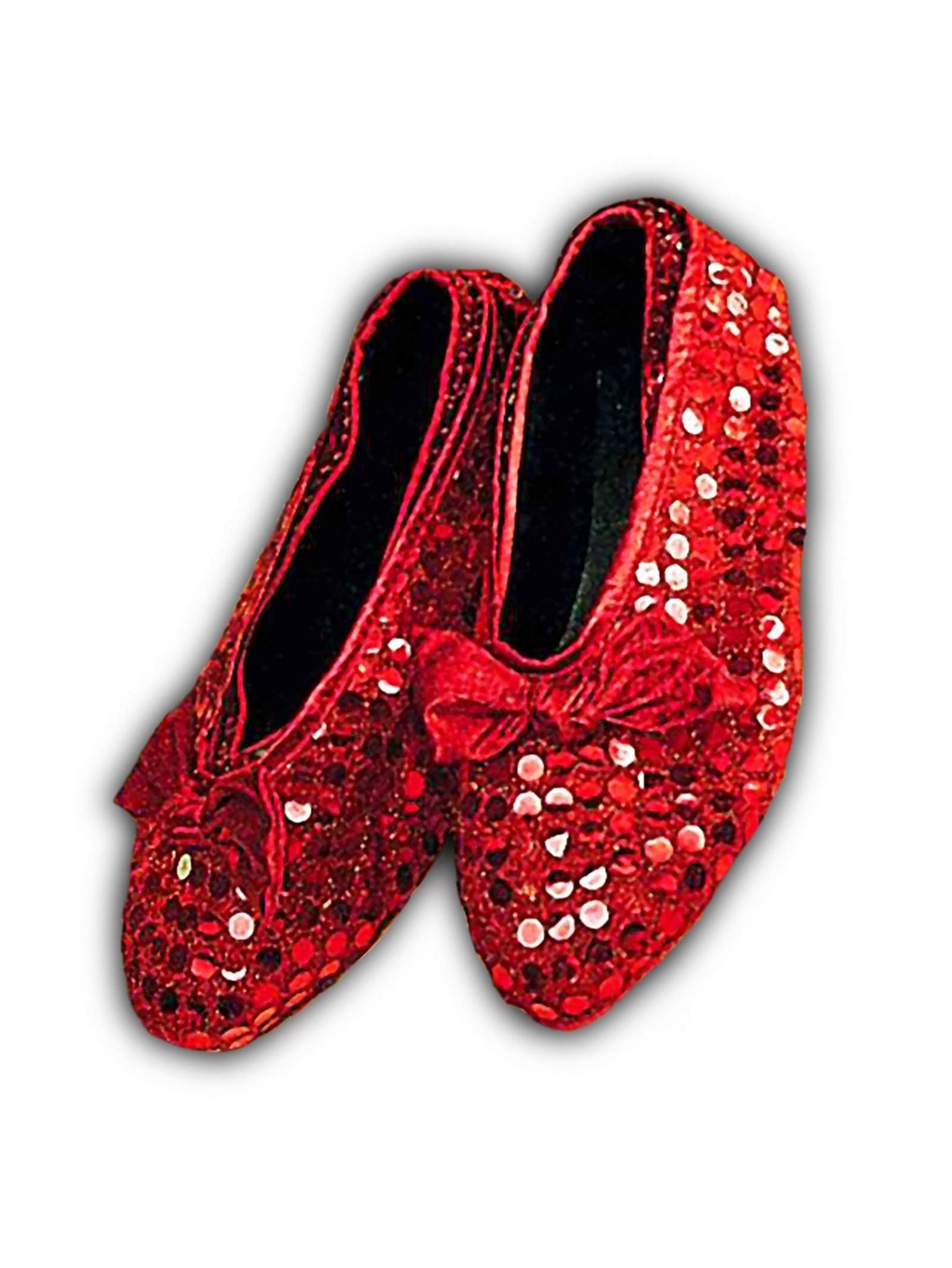 Forum Novelties Red Sequin Shoe Covers for Kids - Sparkly Dance Costume Accessories for Performances, Parties & Dress Up