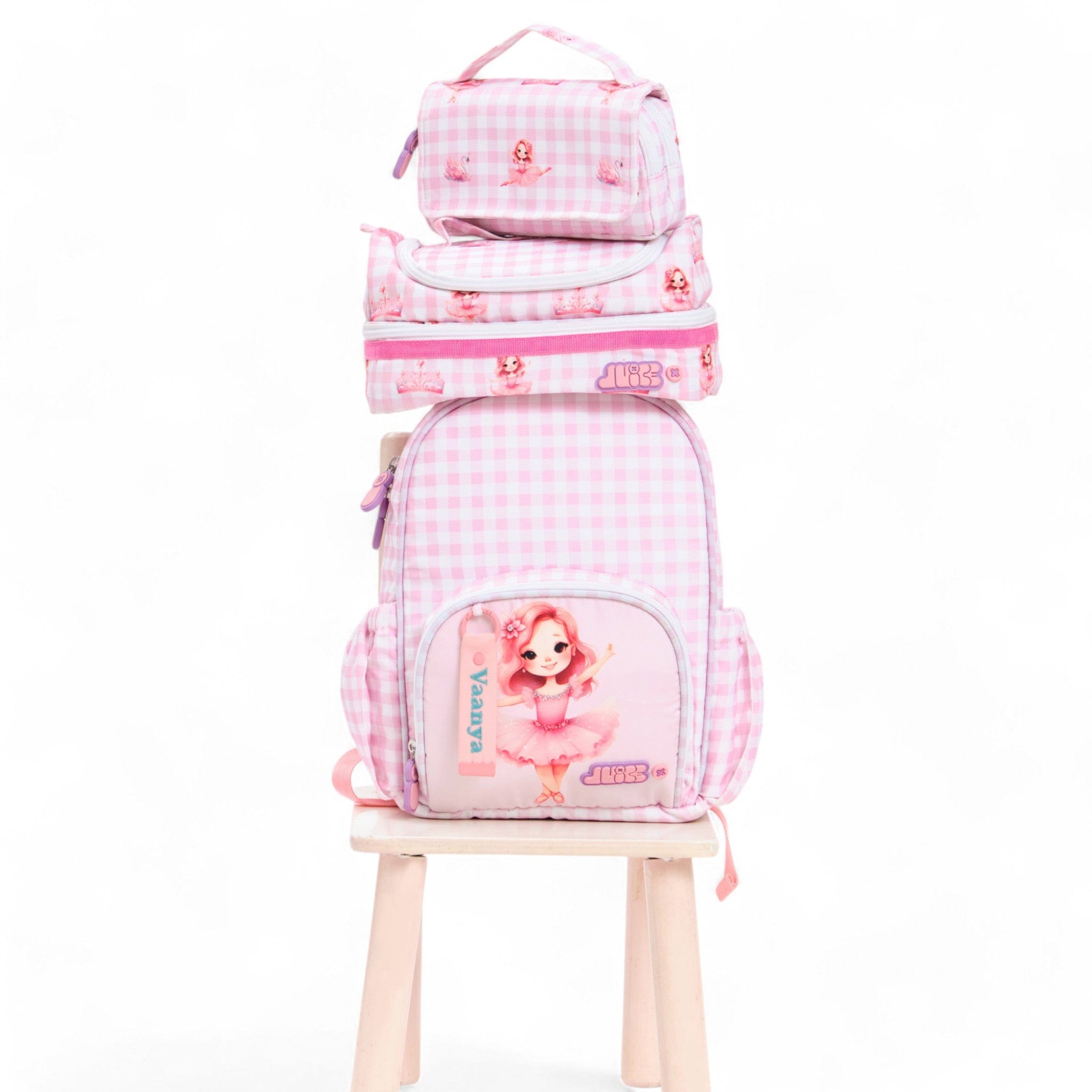 Elegant Ballerina Small Backpack for Women - Lightweight & Stylish Dance Bag for Ballet Class, Travel & Everyday Use