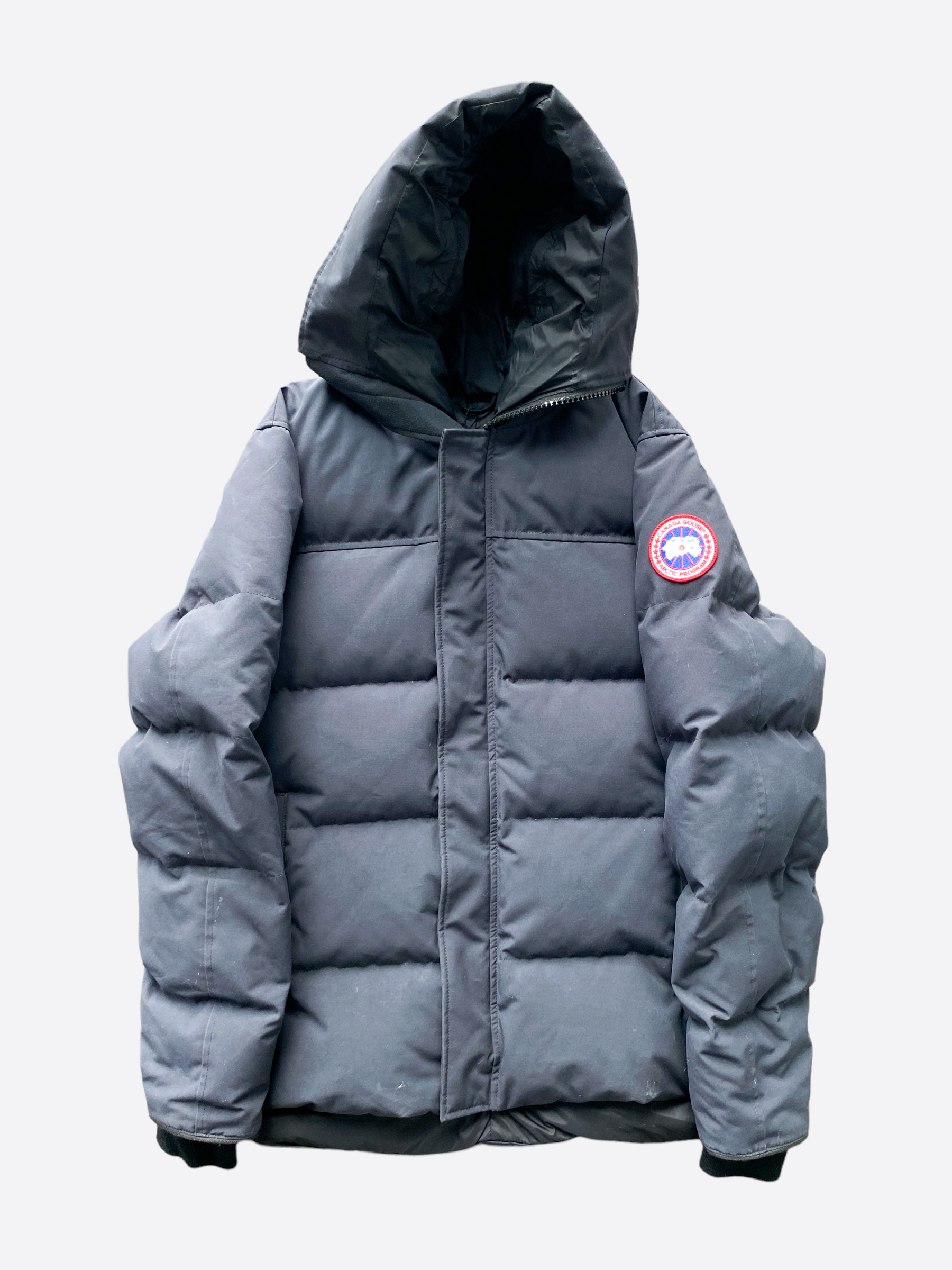 Canada Goose Navy Macmillan Men's Parka - Winter Jacket for Extreme Cold Weather | Waterproof Windproof Coat for Outdoor Activities & Urban Style