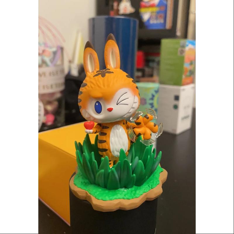 Labubu THE MONSTERS Tiger FIGURE LIMITED Edition Collectible Toy - Perfect for Pop Vinyl Collections, Home Decor & Gift Giving