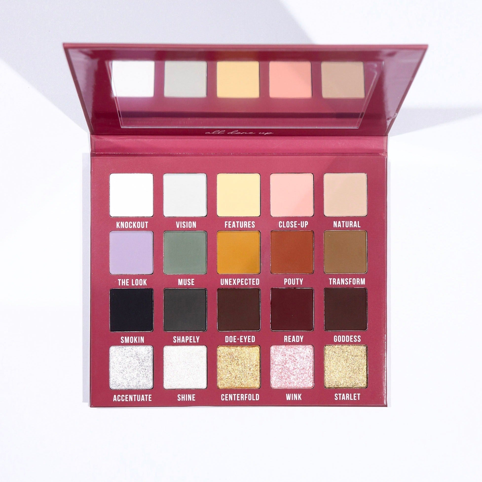 All Done Up Eyeshadow Palette - 12 Highly Pigmented Matte & Shimmer Shades for Day & Night Makeup Looks | Perfect for Parties, Weddings & Everyday Wear