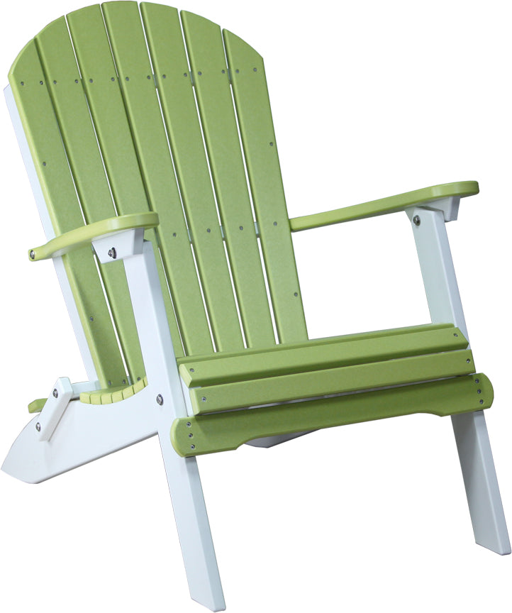 Premium Folding Adirondack Chair - Outdoor Patio Furniture, Lightweight & Weather-Resistant for Backyard, Garden, Poolside Relaxation