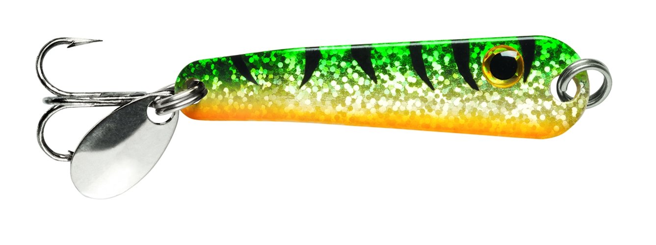 VMC Tumbler Spoon 1/12 oz Perch Fishing Lure - Perfect for Bass, Trout and Panfish in Freshwater Lakes & Rivers