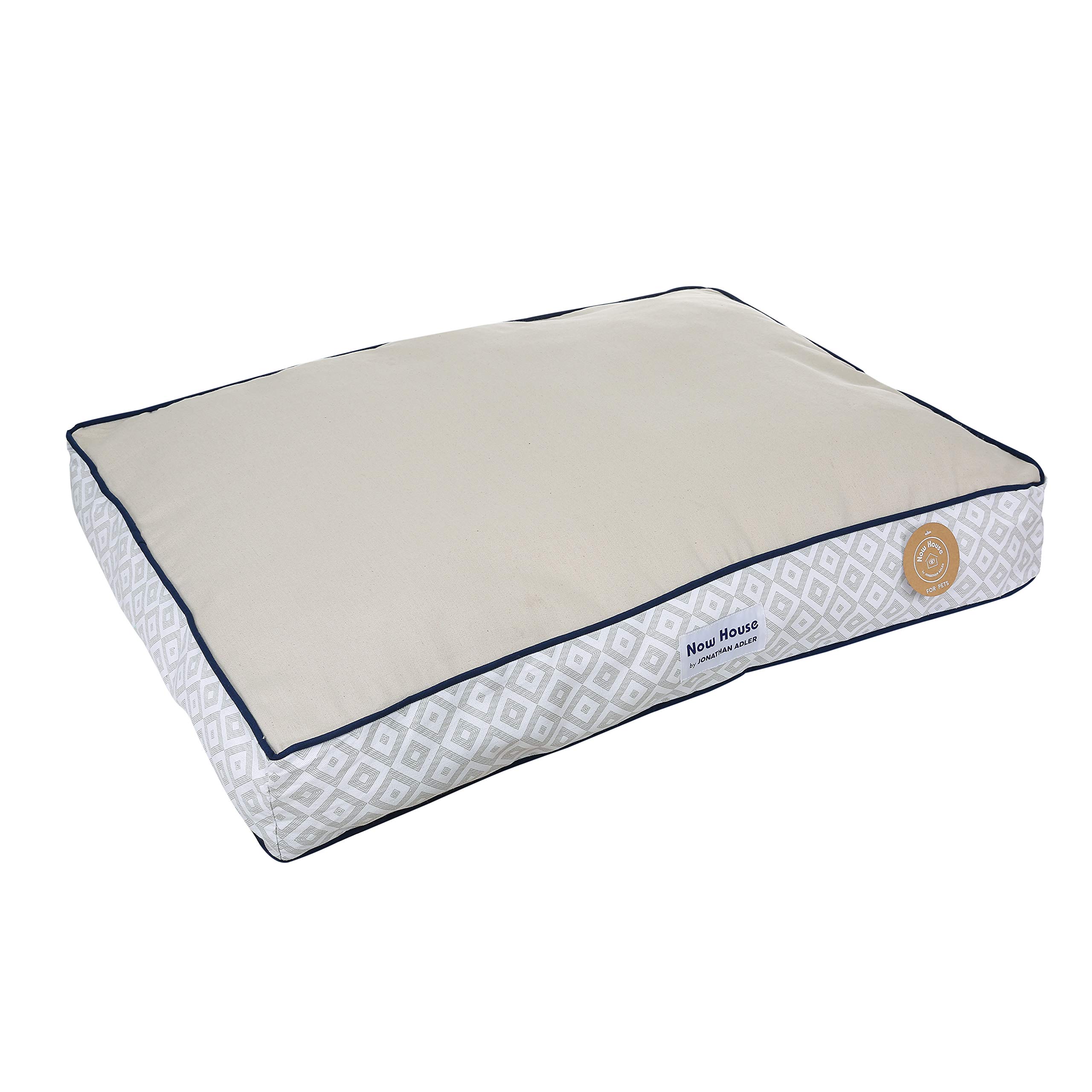 Jonathan Adler Washable Dog Beds - Orthopedic Cuddler Pet Bed for Small & Large Dogs, Puppies - Machine Washable Dog Cushion with Removable Cover - Perfect for Crates, Living Rooms & Bedrooms
