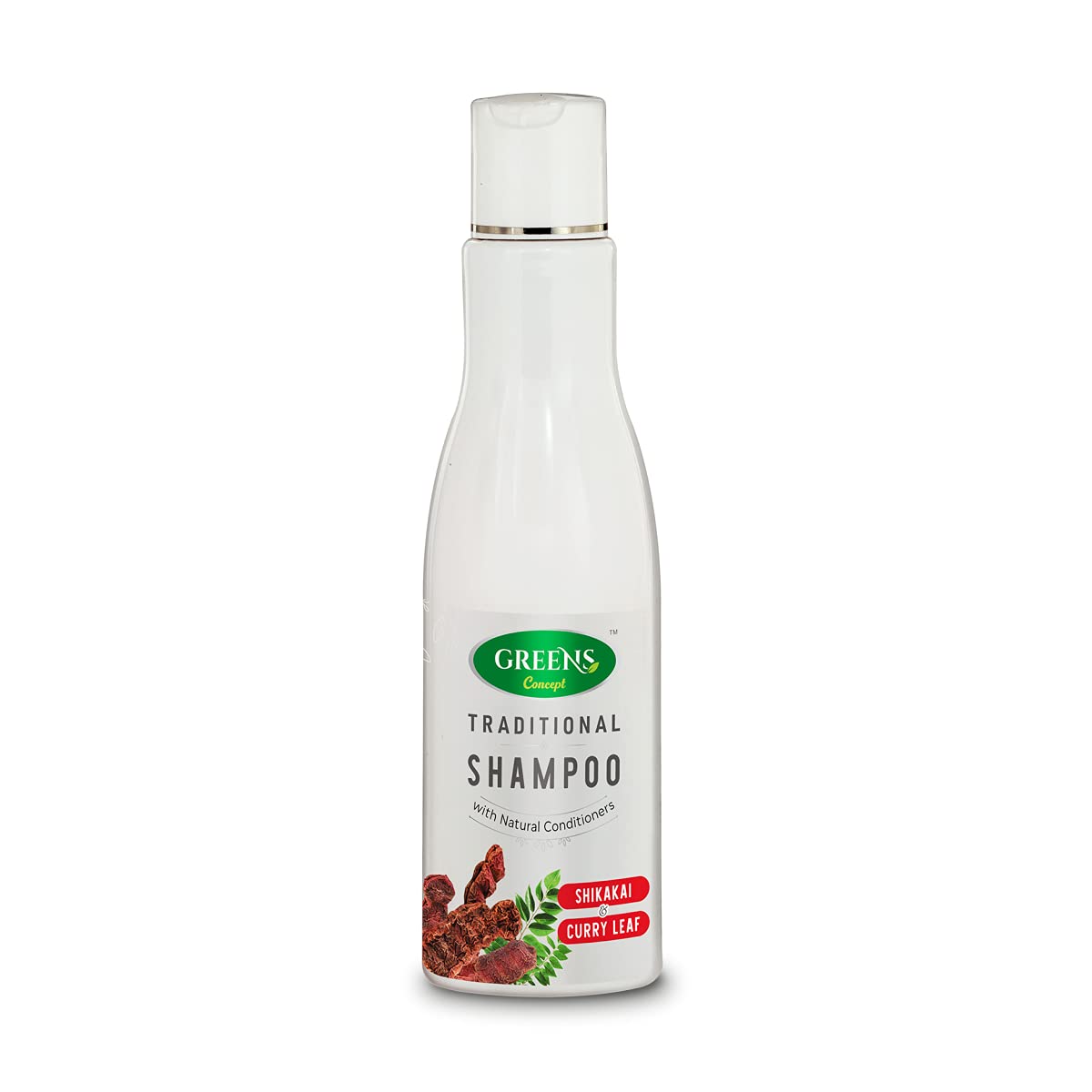 Green's Concept Organic Amla & Vetiver Shampoo (200ml) + Shikakai & Curry Leaf Shampoo (200ml) Set - Ayurvedic Hair Care for Smooth & Strong Hair - Natural Herbal Shampoo for Dry, Damaged Hair & Scalp Health - Daily Use for Women & Men