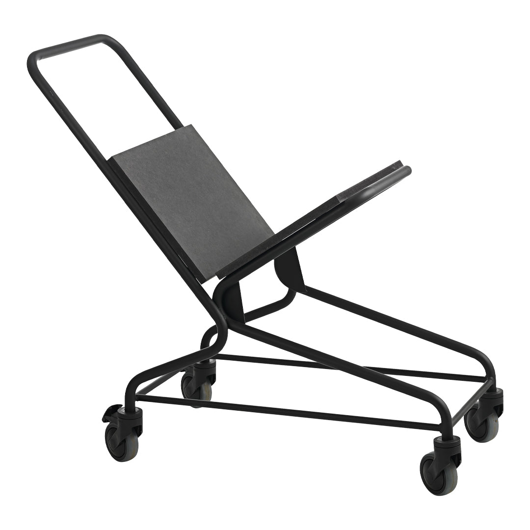 D19900 Heavy-Duty Dry Trolley with 20-Chair Capacity - Perfect for Banquet Halls, Event Spaces & Restaurant Storage