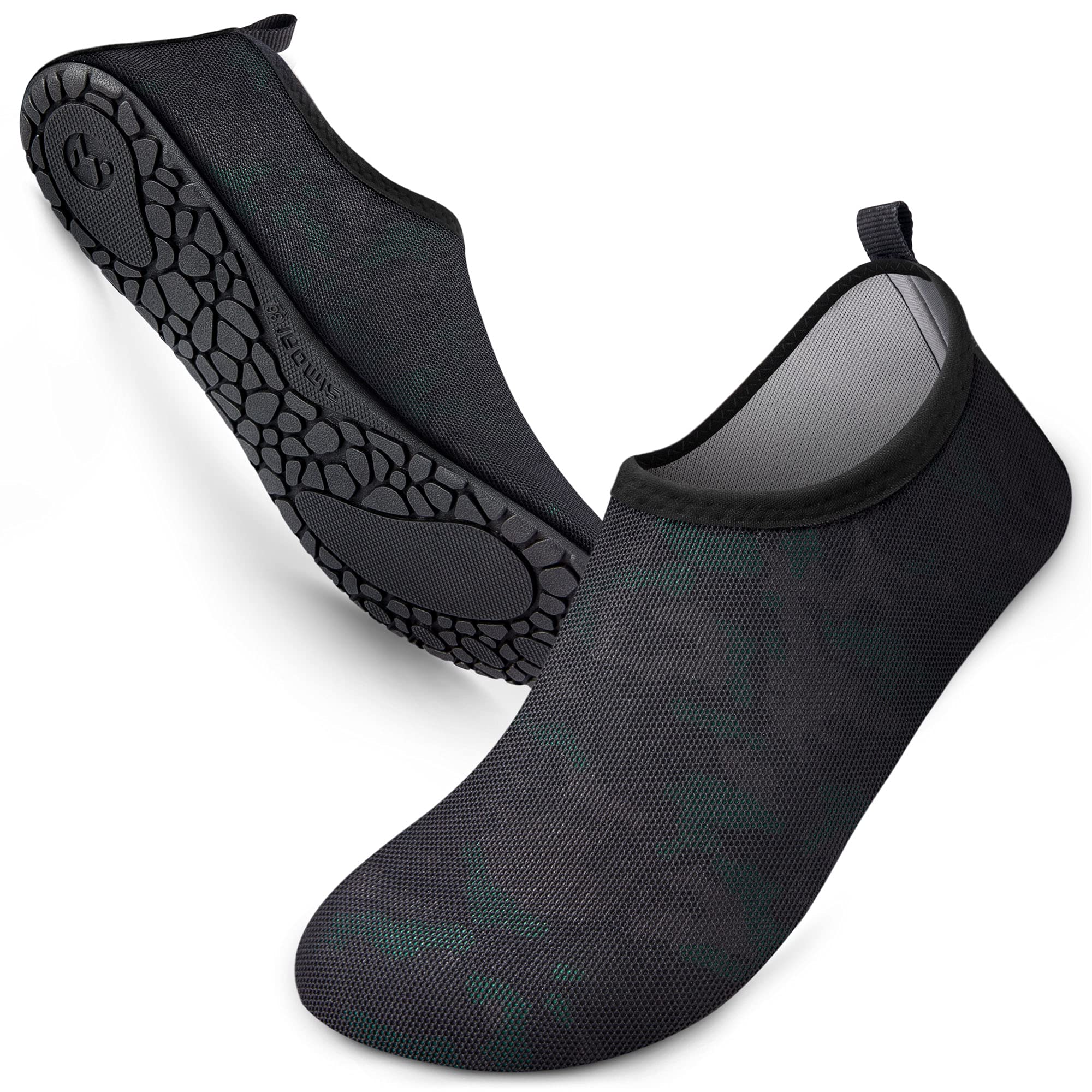 SIMARI Water Shoes for Women & Men - Quick-Dry Swim Shoes for Pool, Beach, Surfing - Barefoot Aqua Socks for Yoga, Exercise & Outdoor Activities (SWS001) - Perfect for Water Sports, Vacation & Summer Adventures