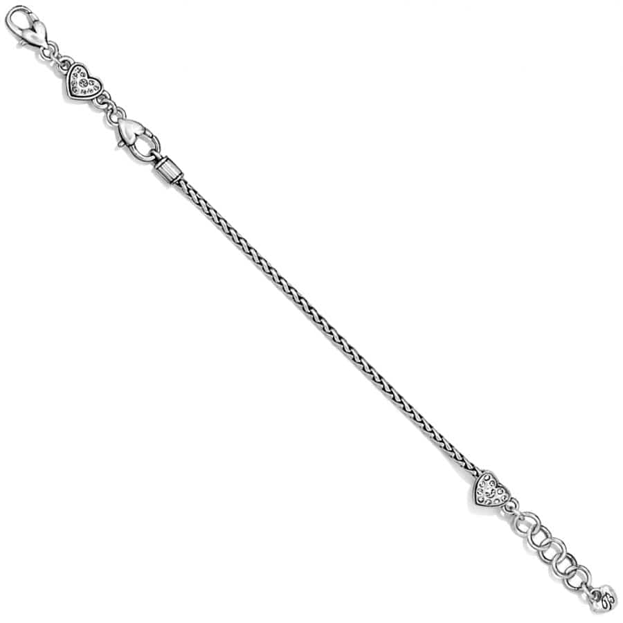 Blooming Heart Charm Bracelet for Women - Elegant Adjustable Friendship Bracelet - Perfect Gift for Valentine's Day, Anniversary & Special Occasions