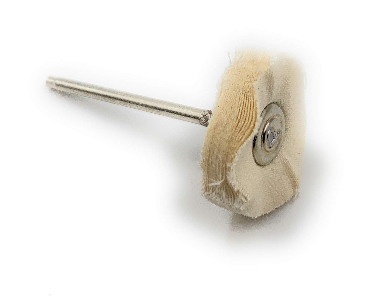 5pcs Aone Mounted Muslin Cloth Buffing Wheels for Dremel Rotary Tools - Perfect for Jewelry Making, Watch Repair, Model Building & DIY Crafts - Ideal for Polishing, Buffing and Cleaning Metals, Wood & Plastic Surfaces