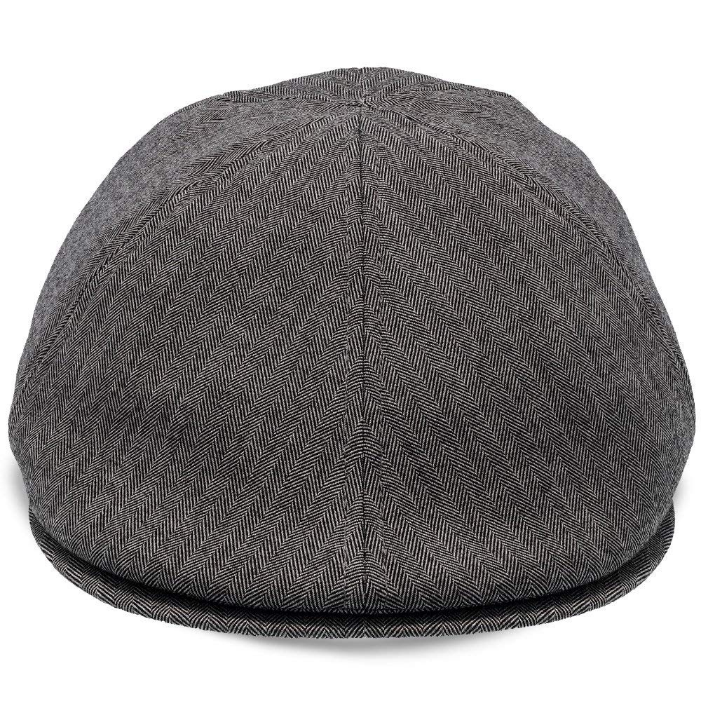 Walrus Checkmate Dark Gray Duckbill Cap - Stylish Casual Wear